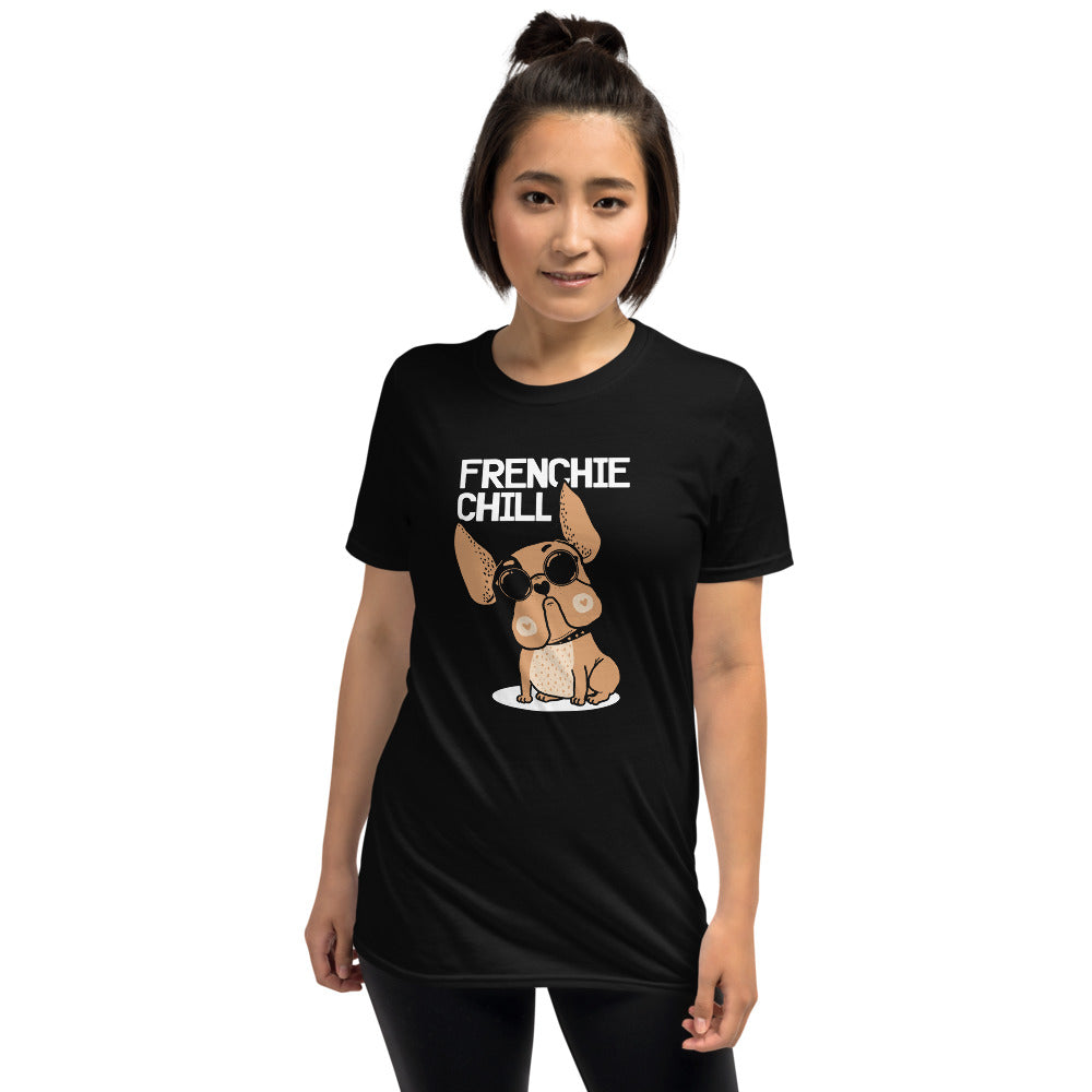 Frenchie Chill - Unisex T-Shirt for Frenchie Enthusiasts-fadou