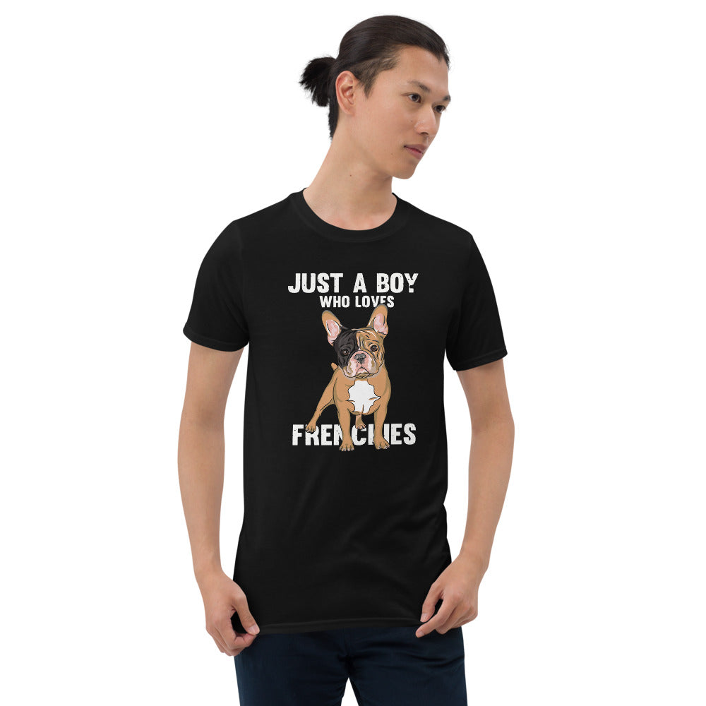 A French Bulldog Dog Lover Tee for Frenchie Enthusiasts-fadou