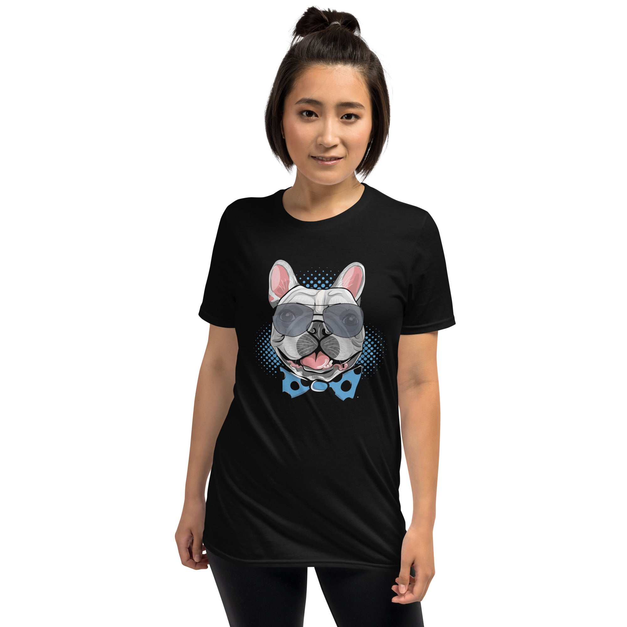 Loverjet French Bulldog Cotton T-Shirt for Bulldog Owners-fadou