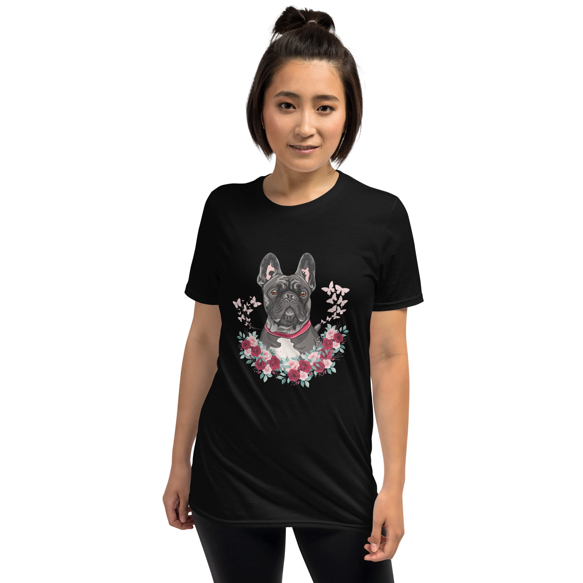 Frenchievibe French Bulldog Cotton T-Shirt for Bulldog Owners-fadou