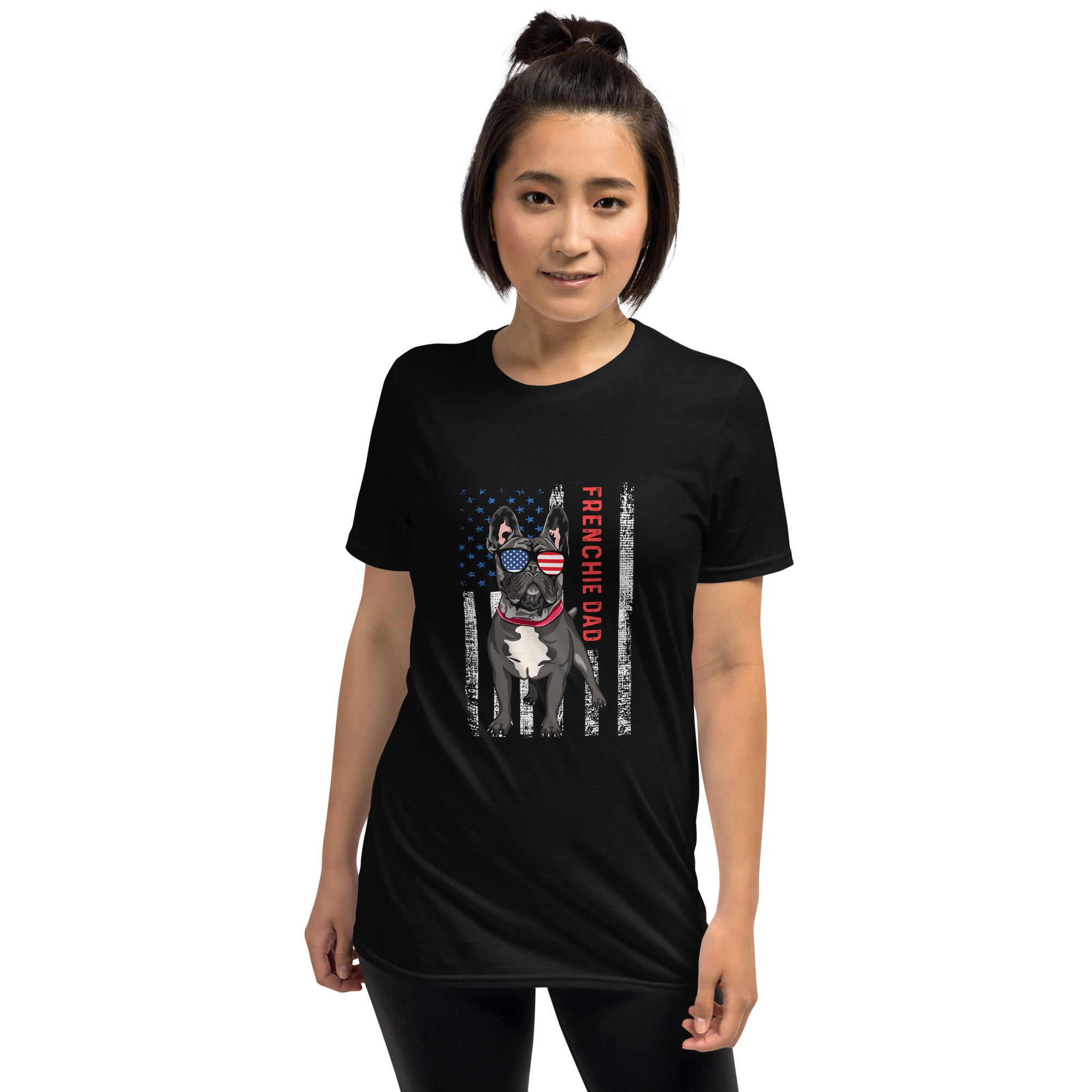 Dadgram French Bulldog Dog Lover Tee for Dog Moms & Dads-fadou