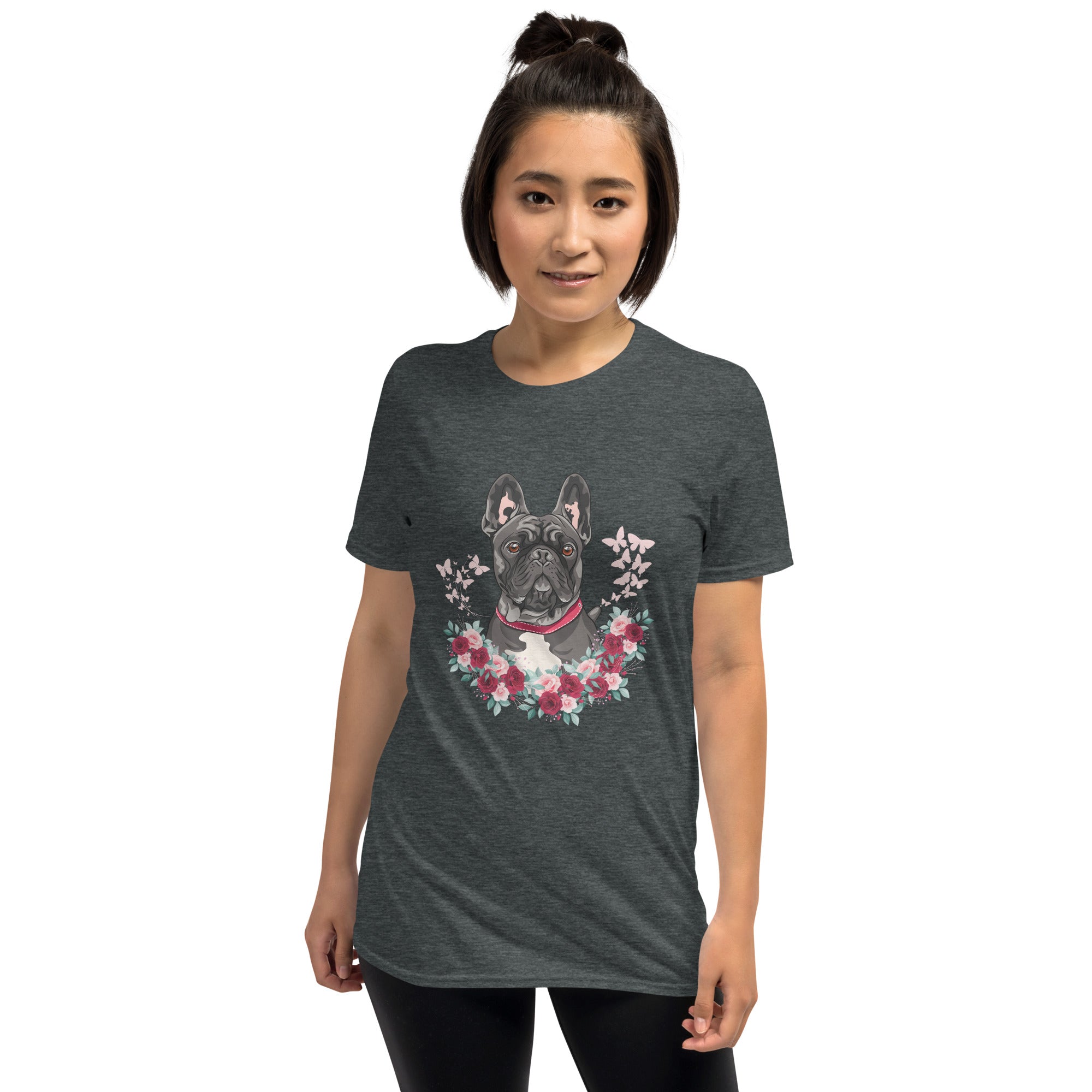 Frenchievibe French Bulldog Cotton T-Shirt for Bulldog Owners-fadou