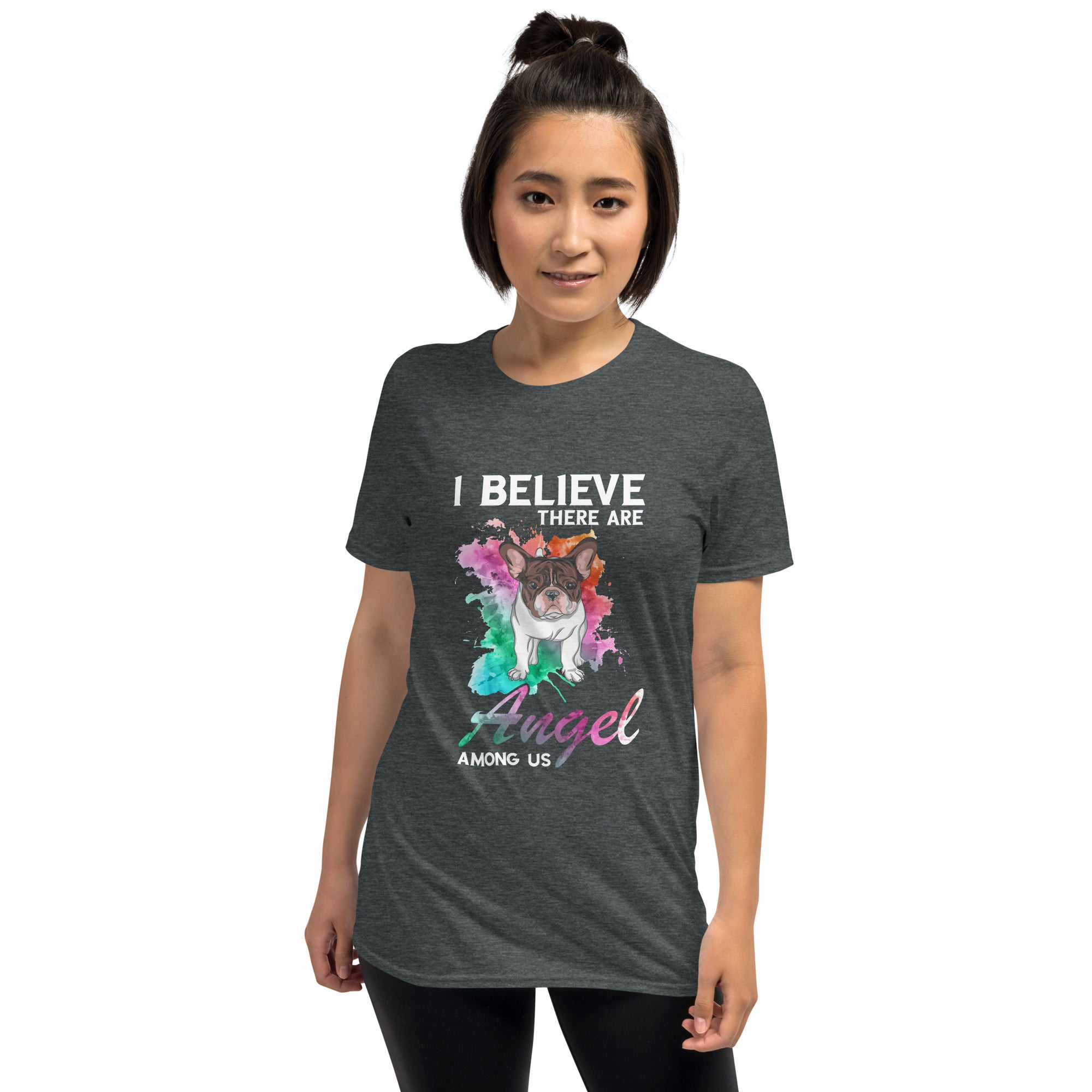Frenchiepass Frenchie Cotton T-Shirt for Bulldog Owners-fadou
