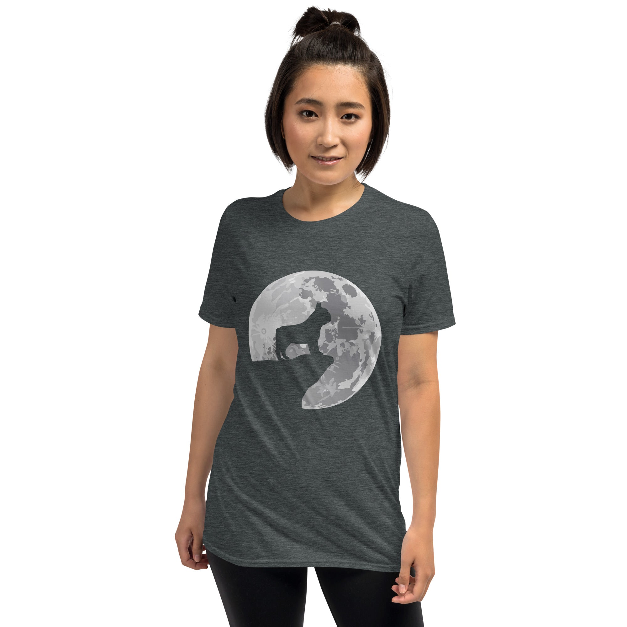 Night Frenchie - Unisex T-Shirt for Dog Lovers and Owners-fadou