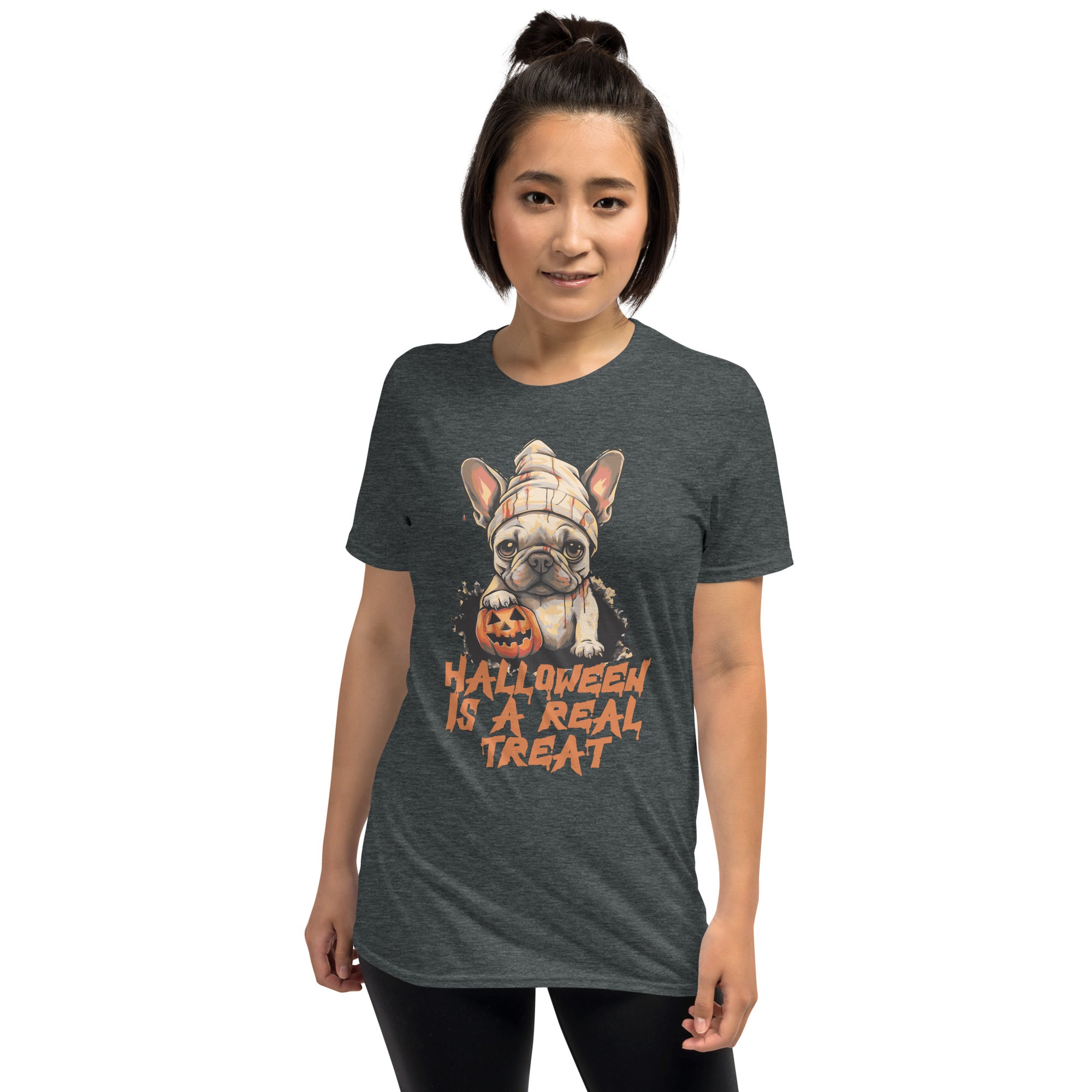 French Bulldog Halloween Unisex Shirt for Frenchie Enthusiasts-fadou
