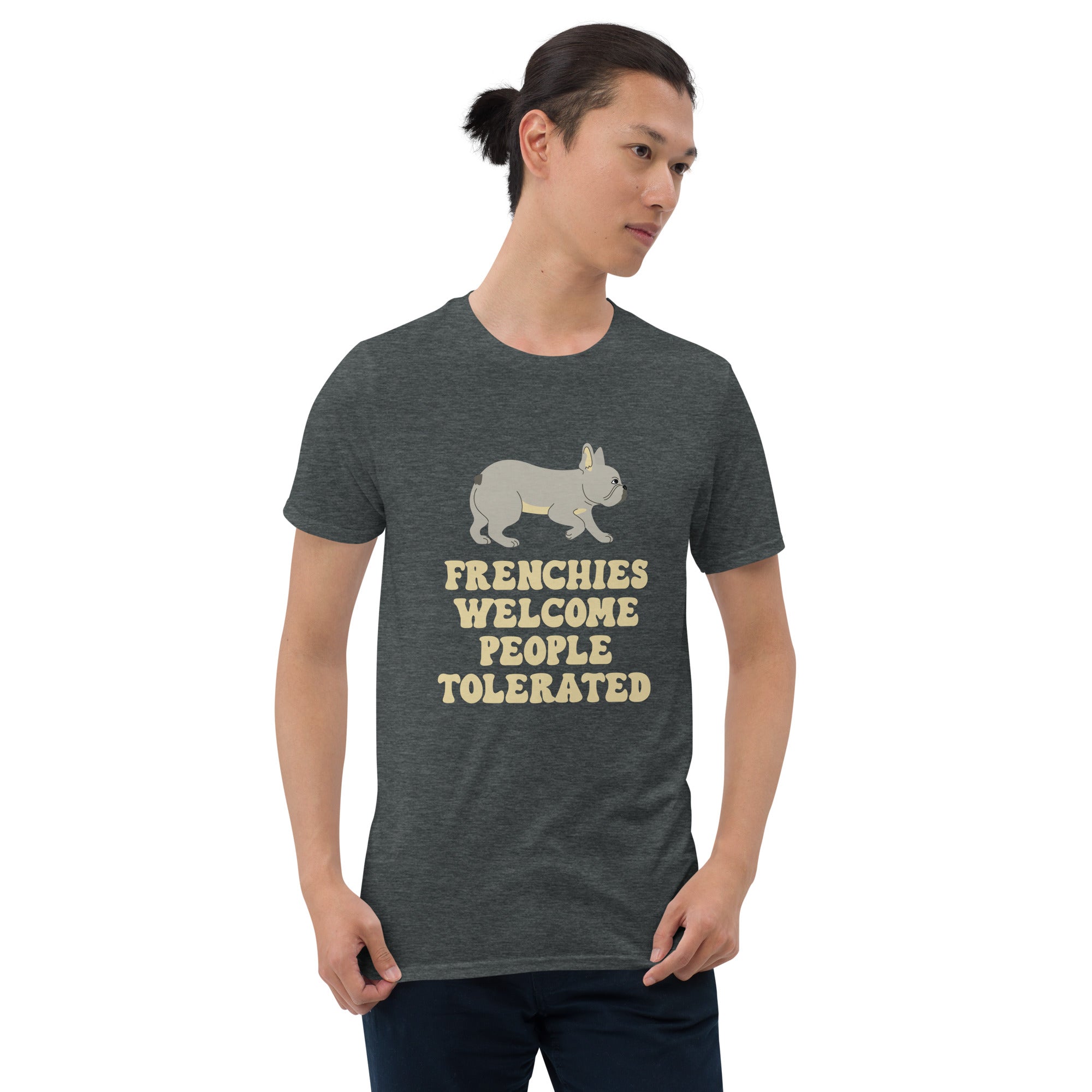French Bulldog Stylish Cotton T-Shirt for Dog Park Days-fadou