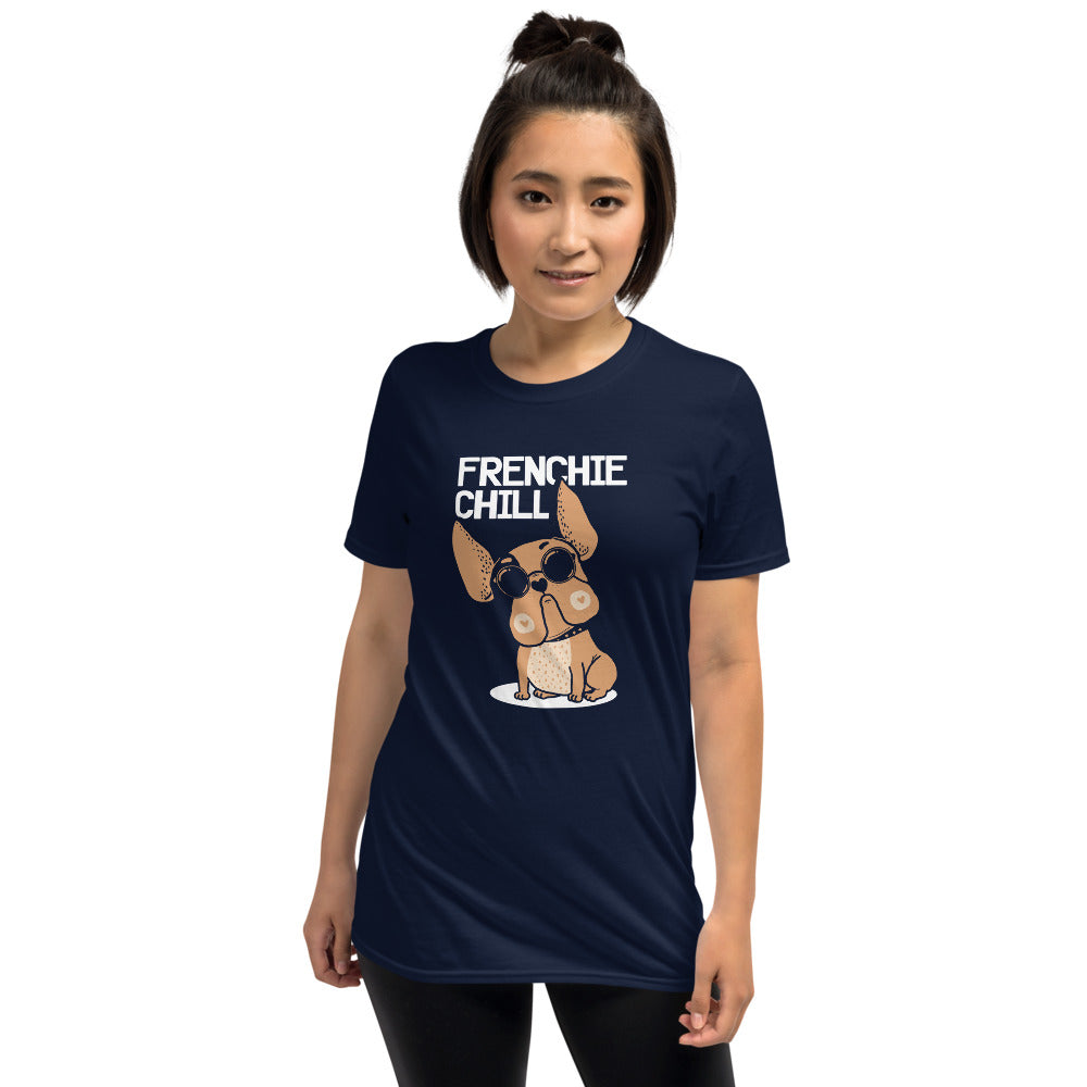 Frenchie Chill - Unisex T-Shirt for Frenchie Enthusiasts-fadou