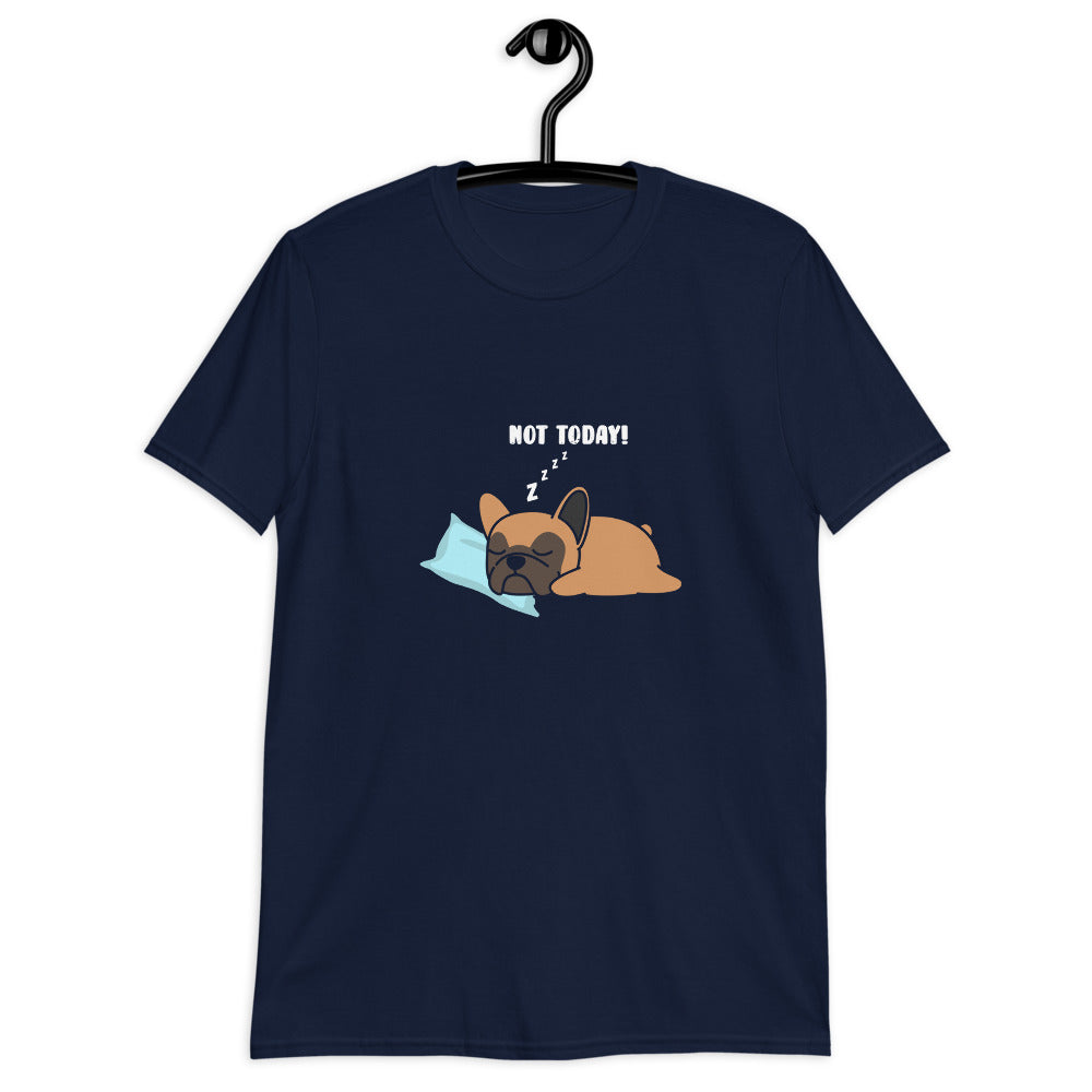 Lazy French Bulldog Unisex Shirt for Frenchie Enthusiasts-fadou