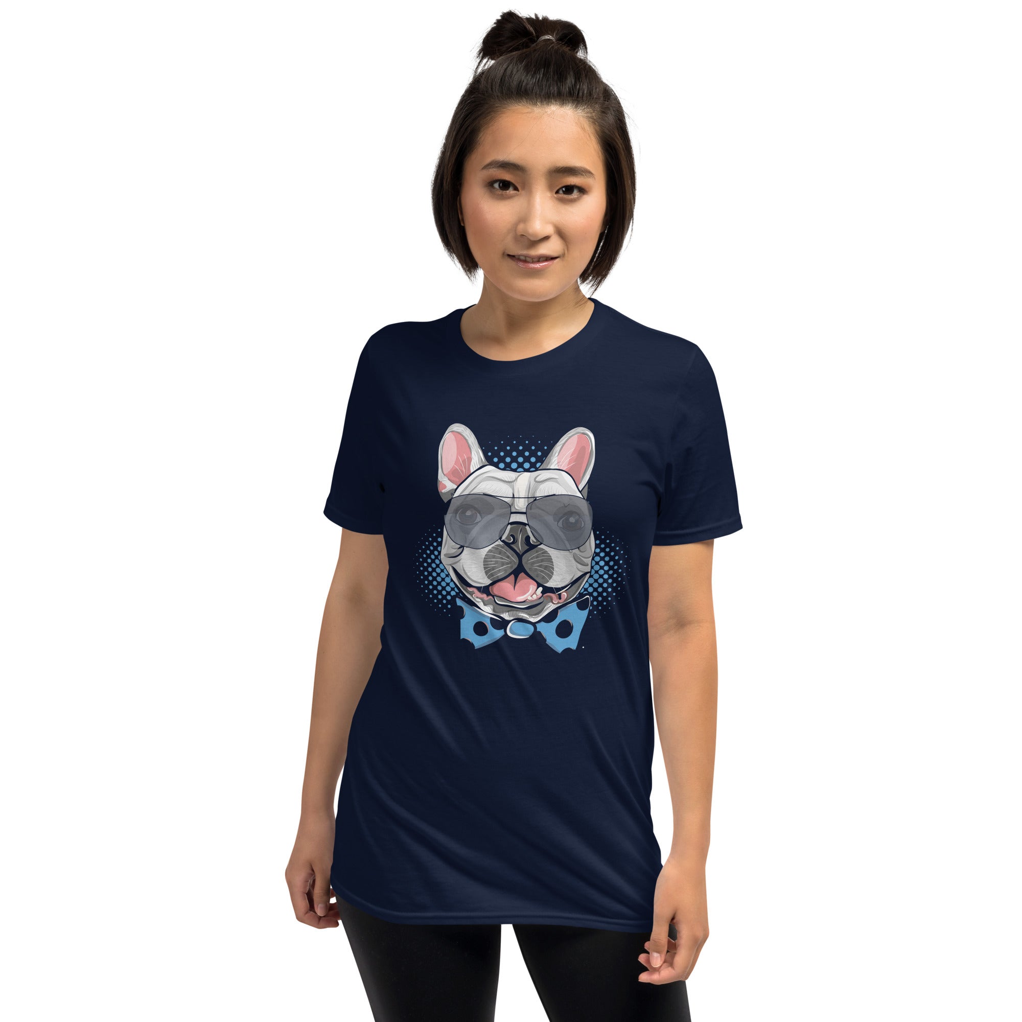Loverjet French Bulldog Cotton T-Shirt for Bulldog Owners-fadou
