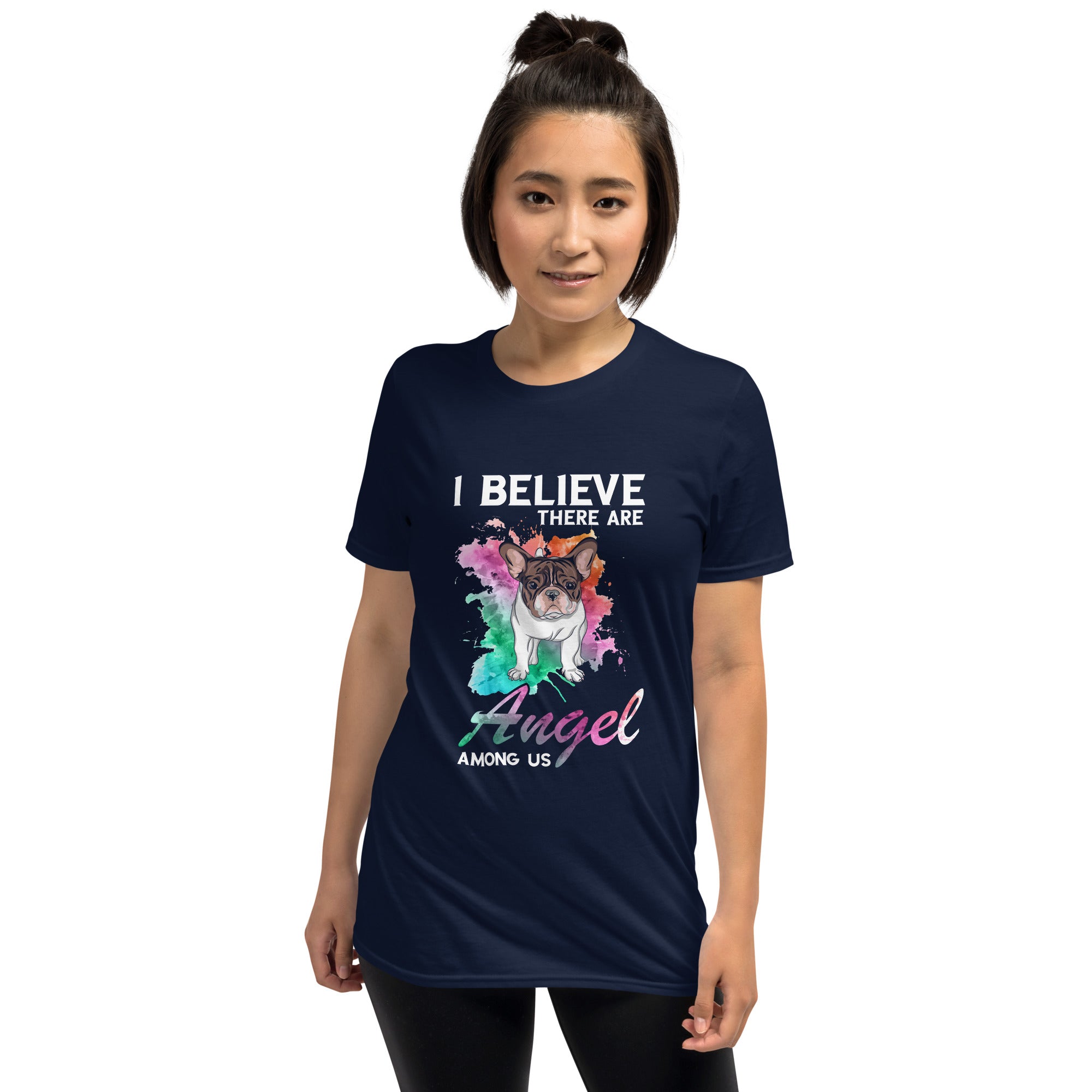 Frenchiepass Frenchie Cotton T-Shirt for Bulldog Owners-fadou
