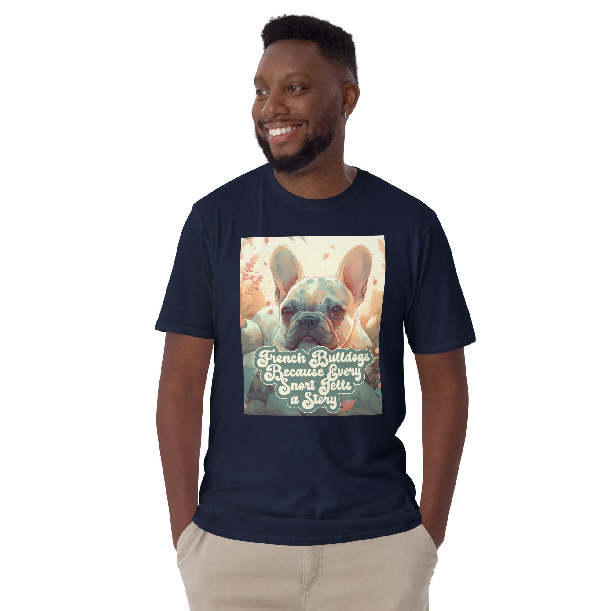 French Bulldog's Snort - Unisex T-Shirt for Frenchie Fans-fadou