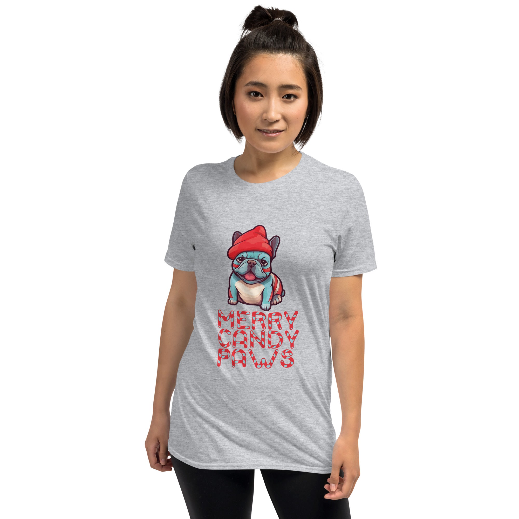 Frenchie's Candy - Unisex T-Shirt for Dog Lovers and Owners-fadou