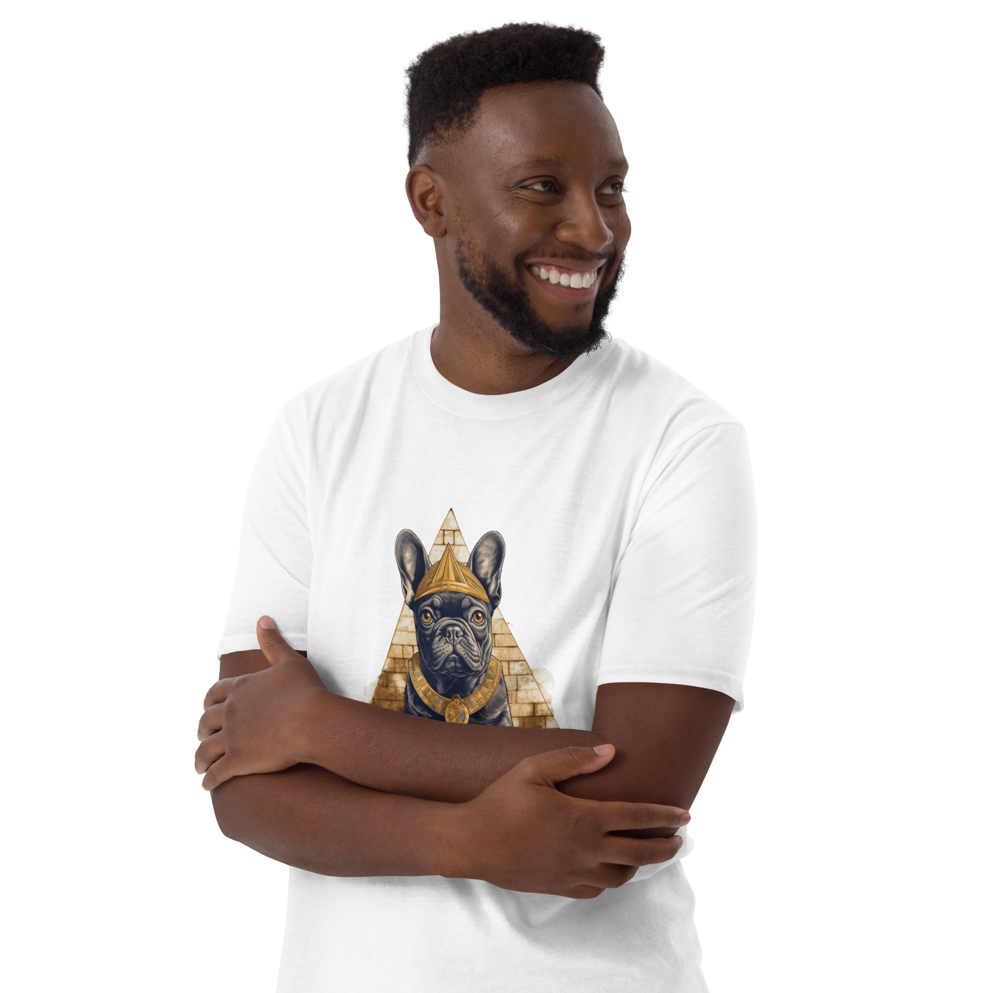 The Pharaoh - French Bulldog Unisex T-Shirt for Pet Parents-fadou