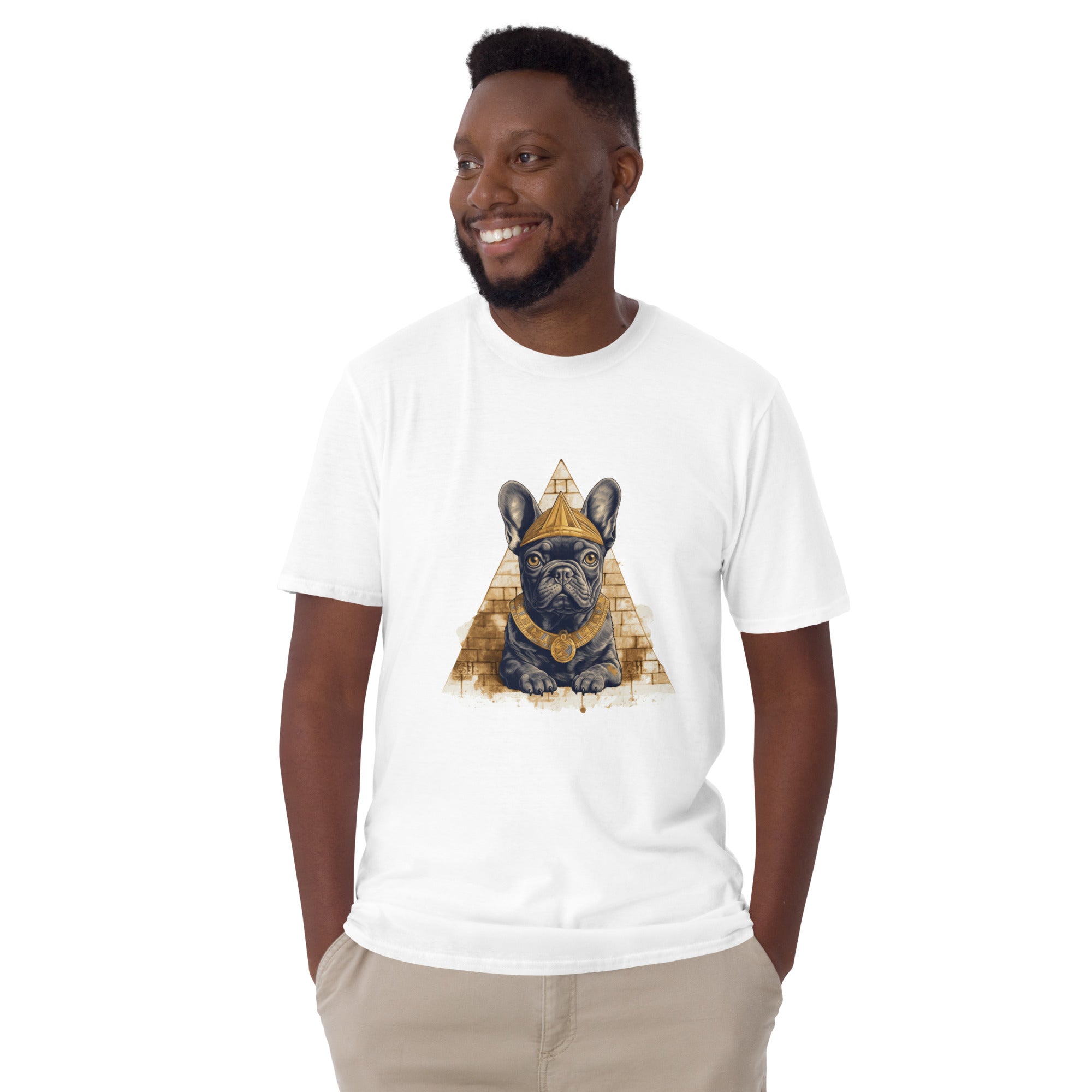 The Pharaoh - French Bulldog Unisex T-Shirt for Pet Parents-fadou