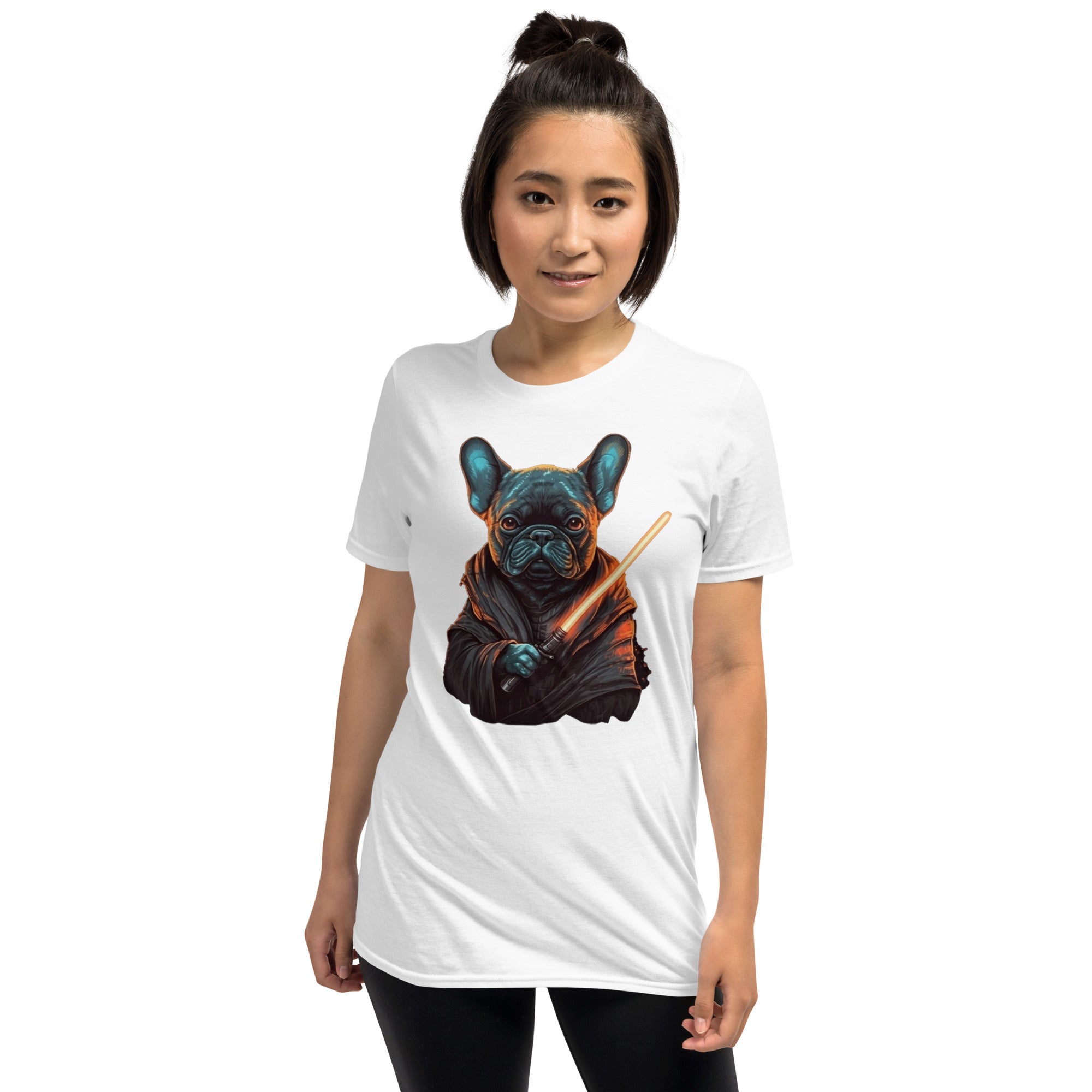 Frenchie Wars - Unisex T-Shirt for Dog Lovers and Owners-fadou