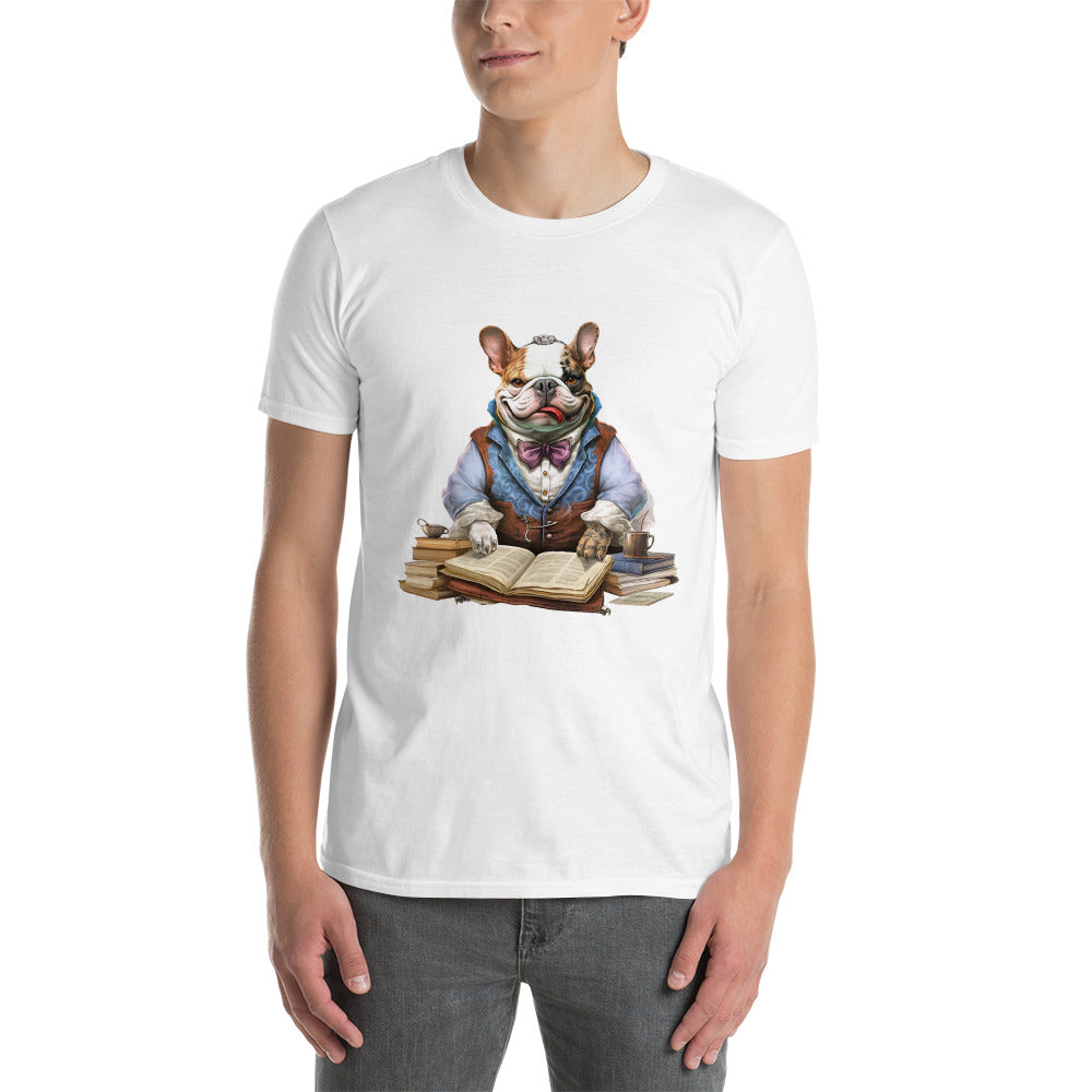 Professo French Bulldog Unisex Shirt for Frenchie Enthusiasts-fadou