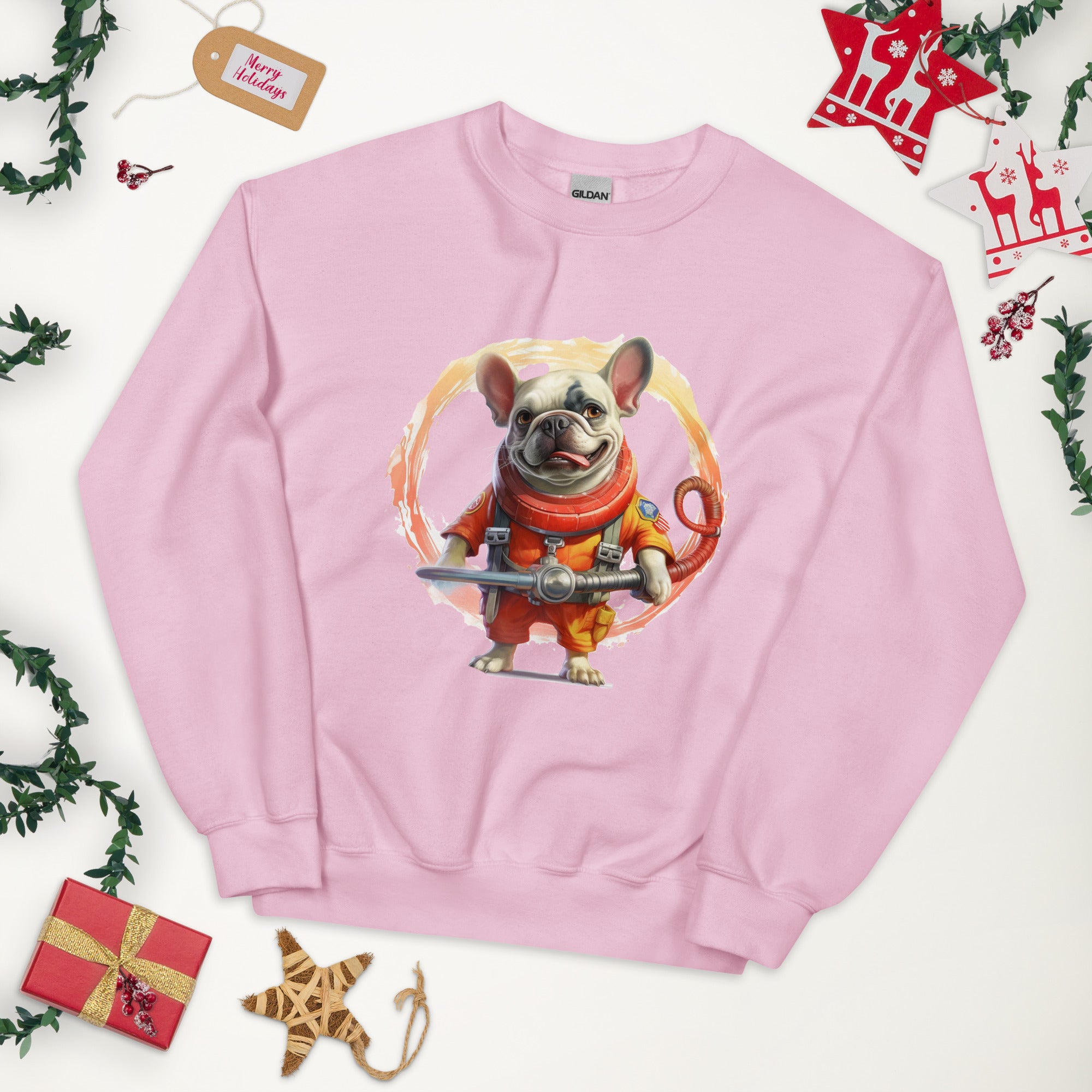 NeuroFire French Bulldog Fleece Hoodie for Small Breeds-fadou