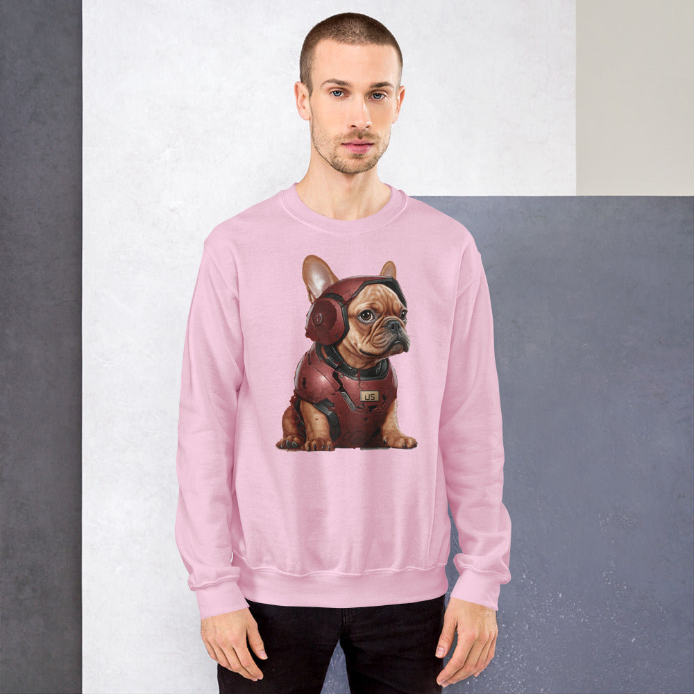 Cozy French Bulldog Pet Sweatshirt for Brachycephalic Dogs-fadou