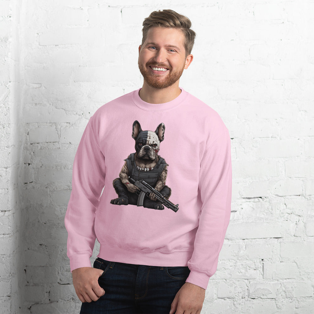 French Bulldog Stylish Pet Sweatshirt for Flat-Face Breeds-fadou