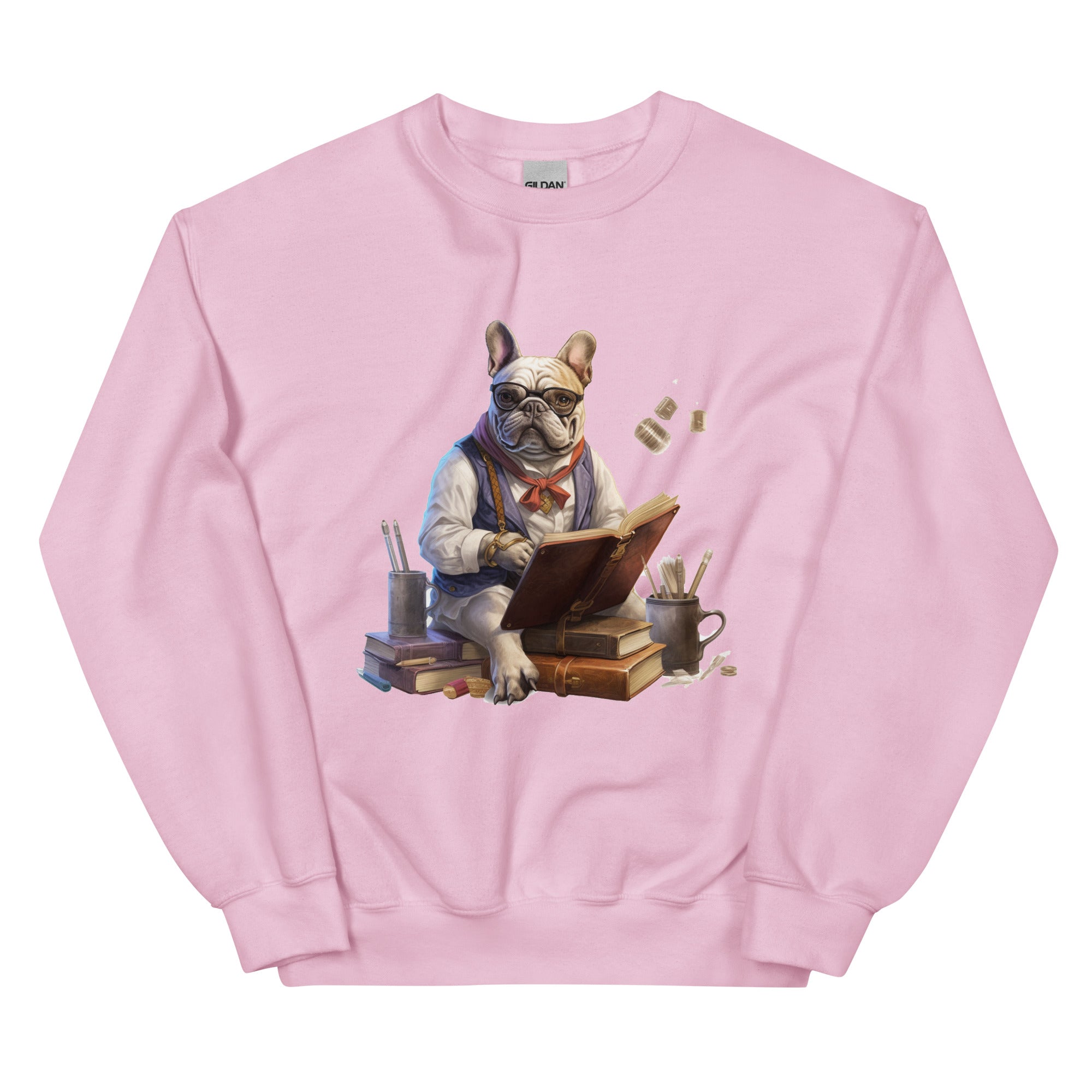 Professor French Bulldog Cozy Hoodie for Training Sessions-fadou