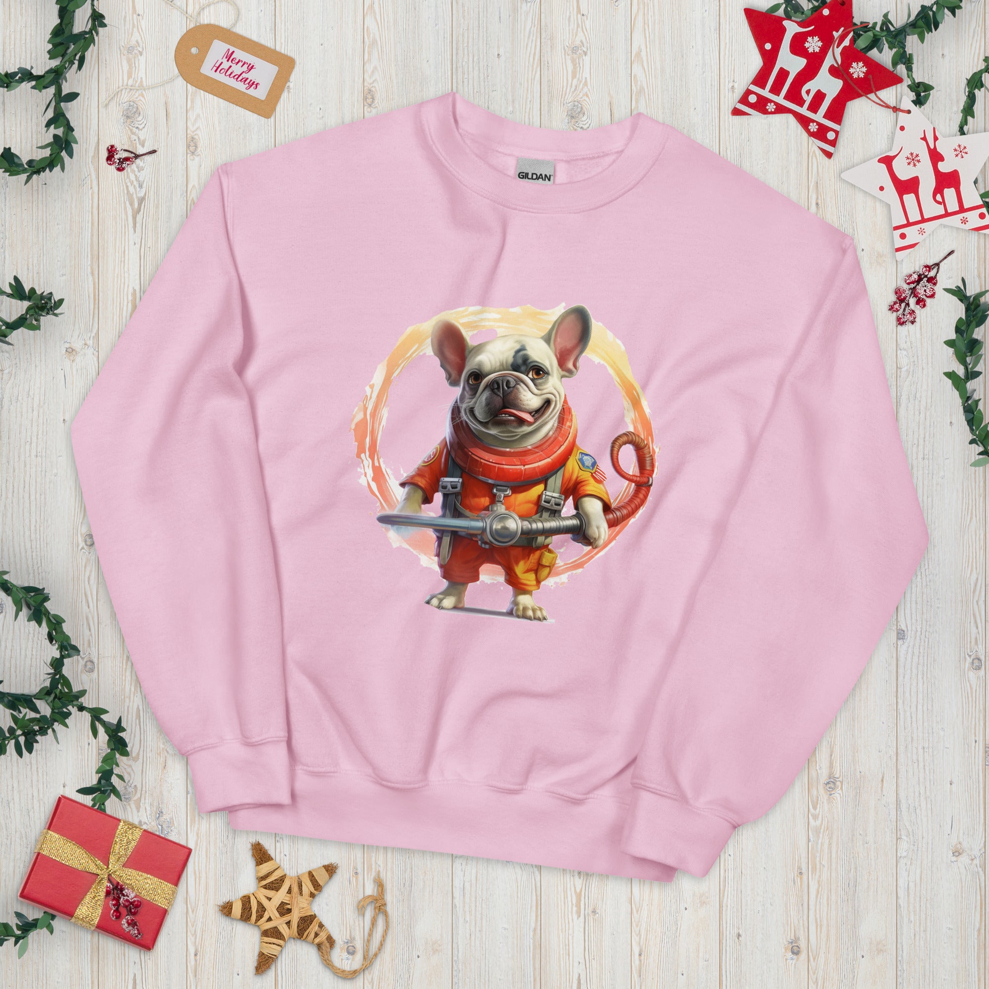 NeuroFire French Bulldog Fleece Hoodie for Small Breeds-fadou