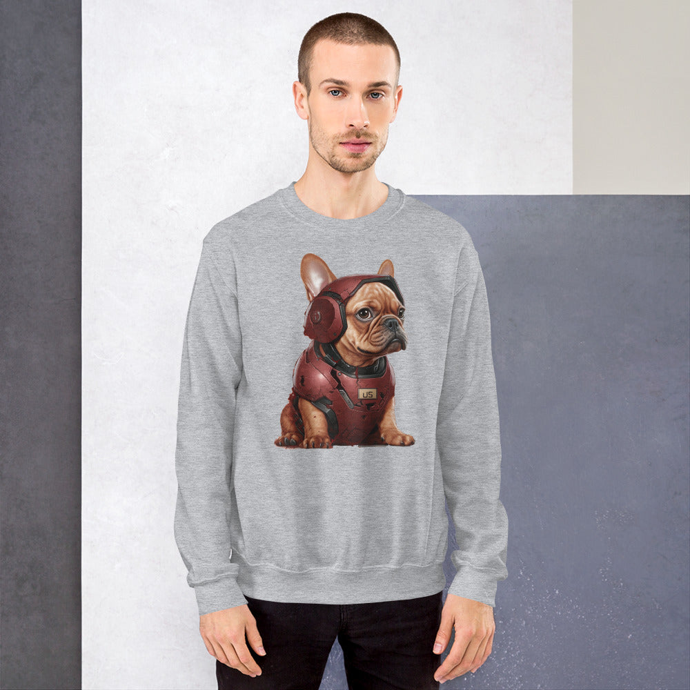 Cozy French Bulldog Pet Sweatshirt for Brachycephalic Dogs-fadou