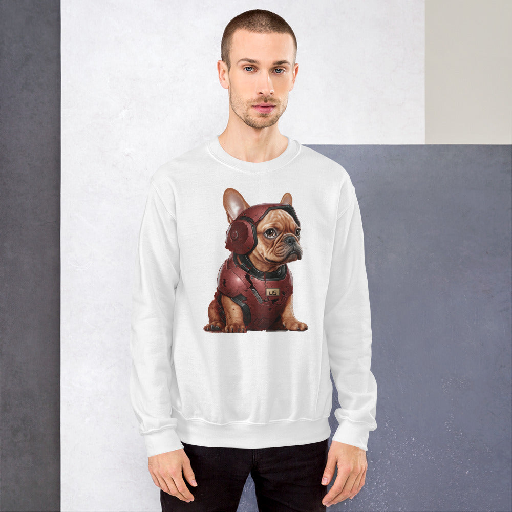 Cozy French Bulldog Pet Sweatshirt for Brachycephalic Dogs-fadou
