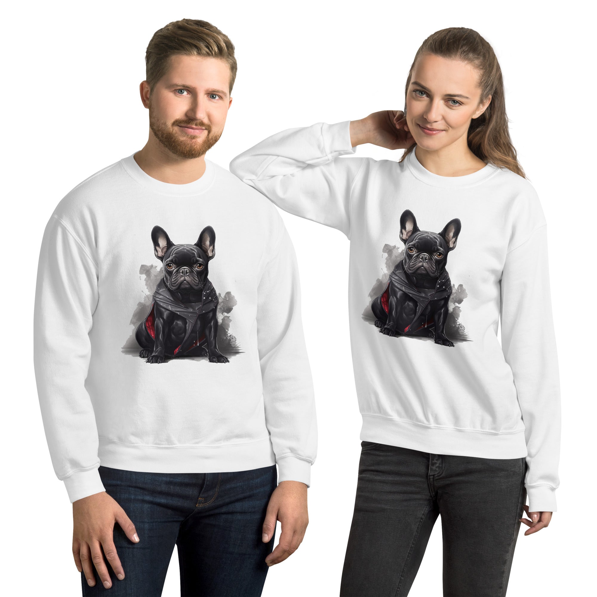 French Bulldog Comfortable Pet Sweatshirt for Short-Nosed Dogs-fadou