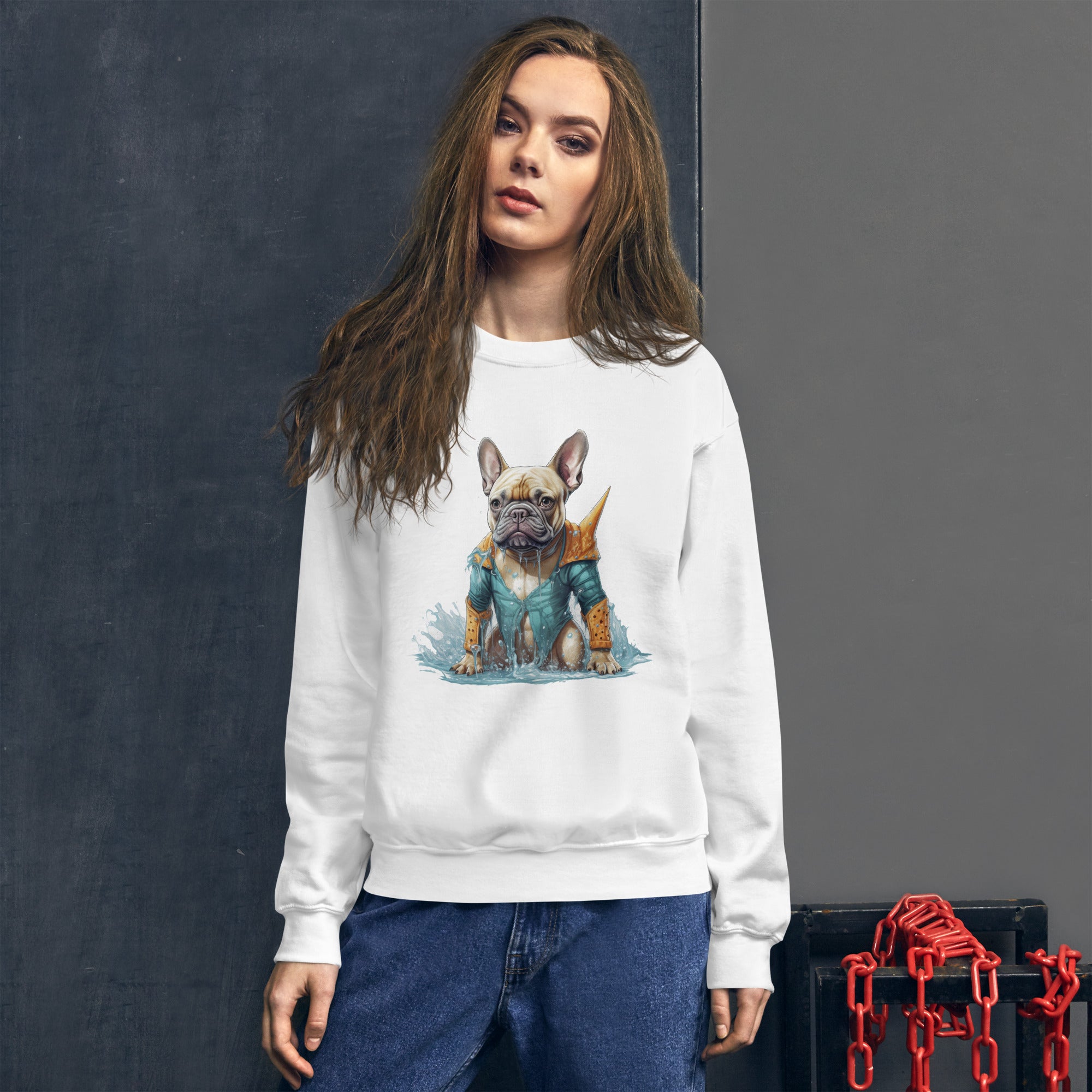 French Bulldog Warm Fleece Hoodie for Training Sessions-fadou