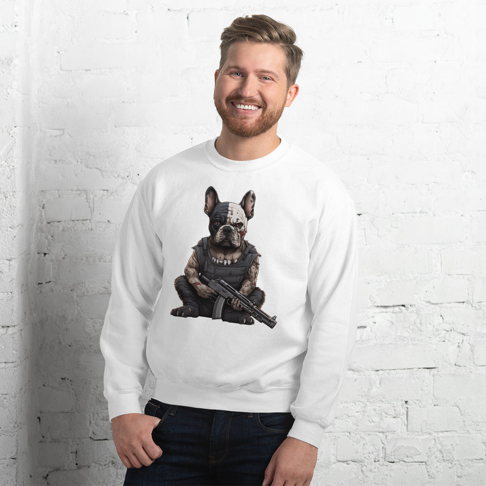 French Bulldog Stylish Pet Sweatshirt for Flat-Face Breeds-fadou