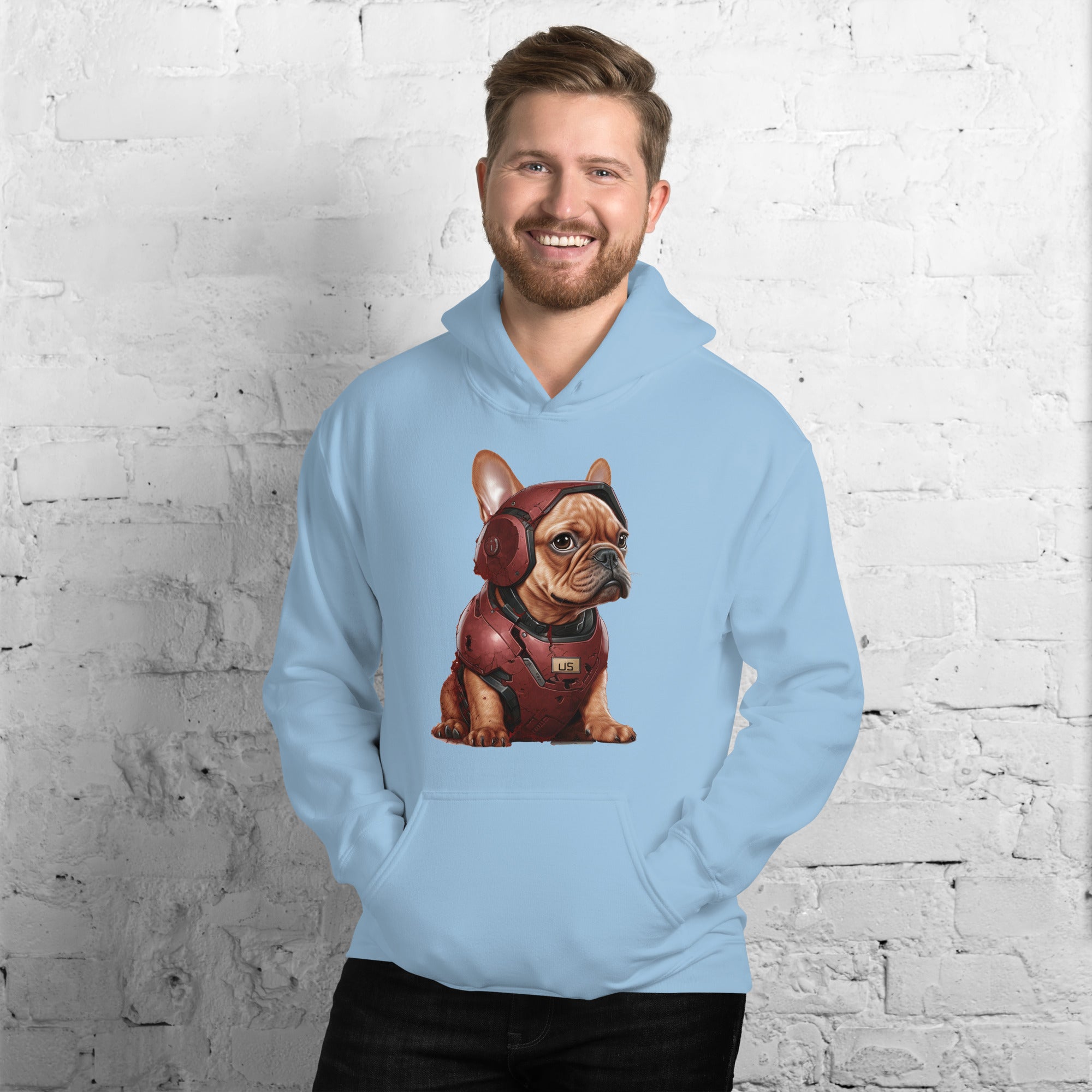 Frenchie Fanfare Unisex Hoodie: for the Ultimate for French Bulldogs-fadou