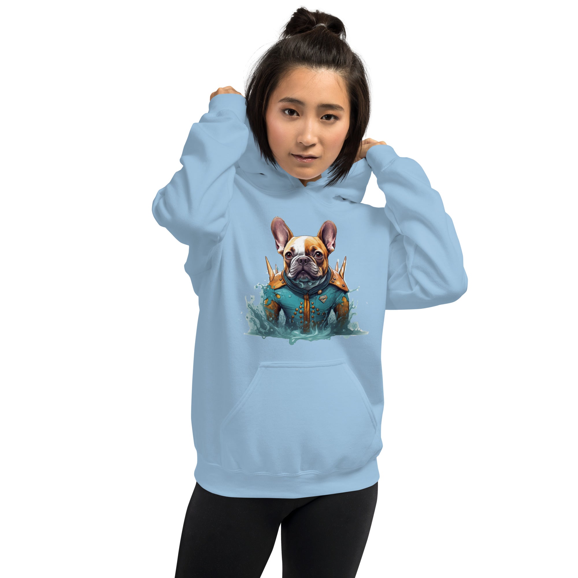 Frenchie Comfortable Pet Sweatshirt for Training Sessions-fadou