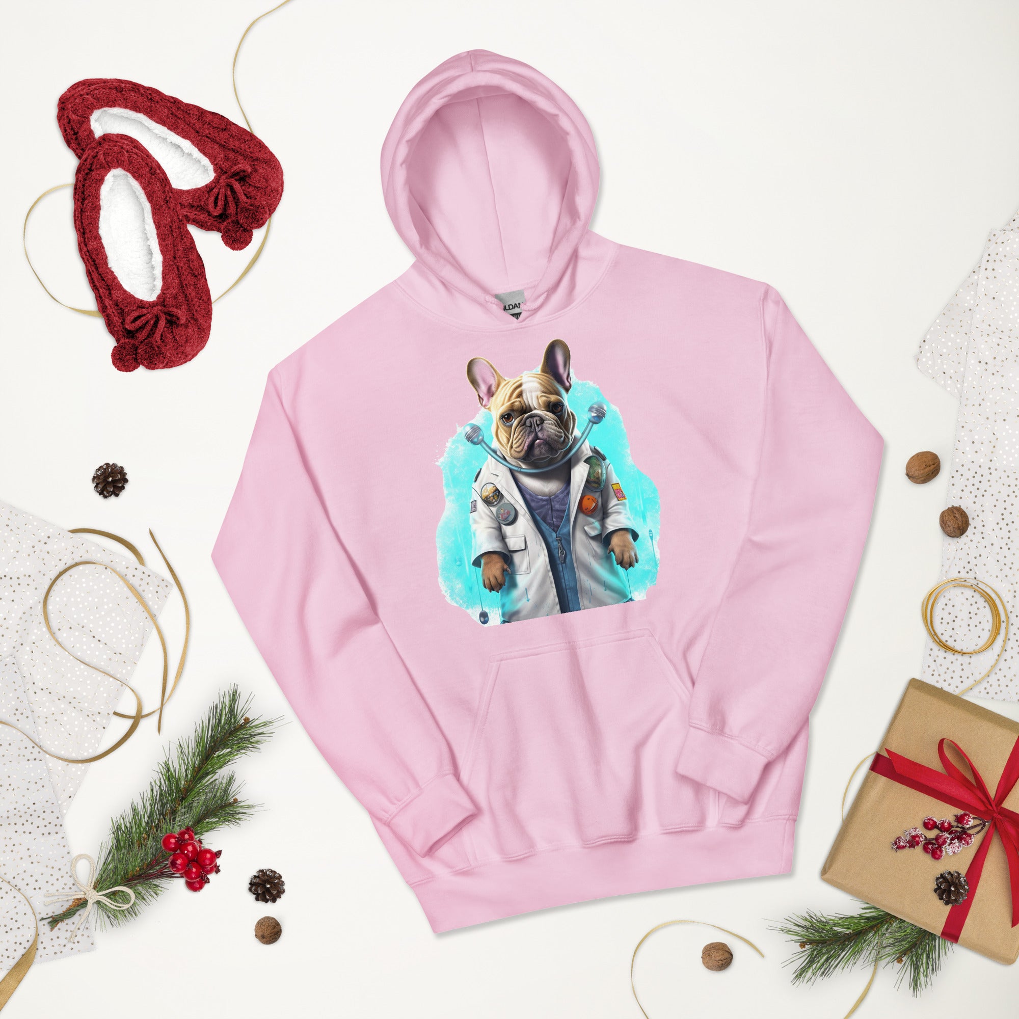 French Bulldog Warm Pet Sweatshirt for Brachycephalic Dogs-fadou