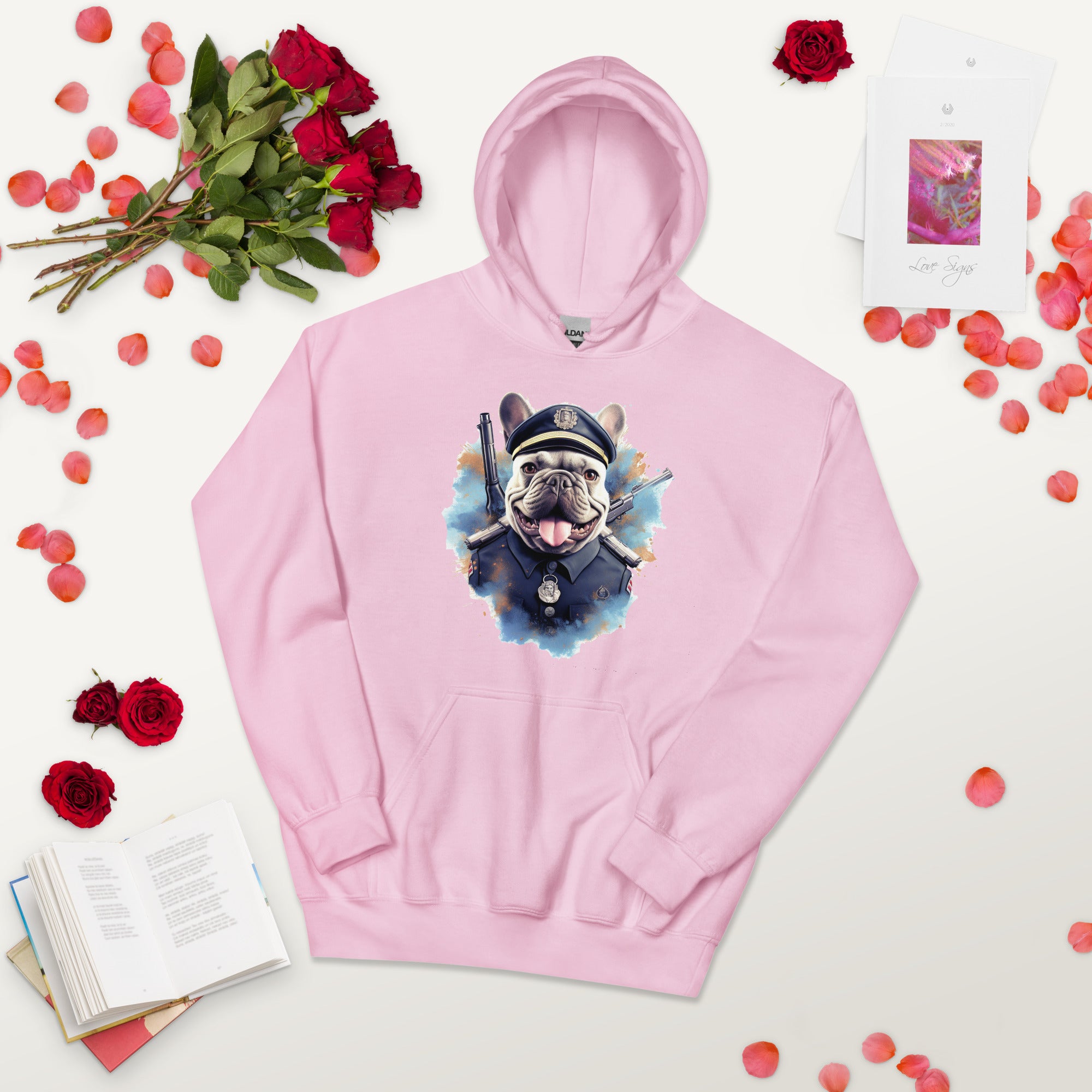 French Bulldog Unique Pet Sweatshirt for Travel Comfort-fadou