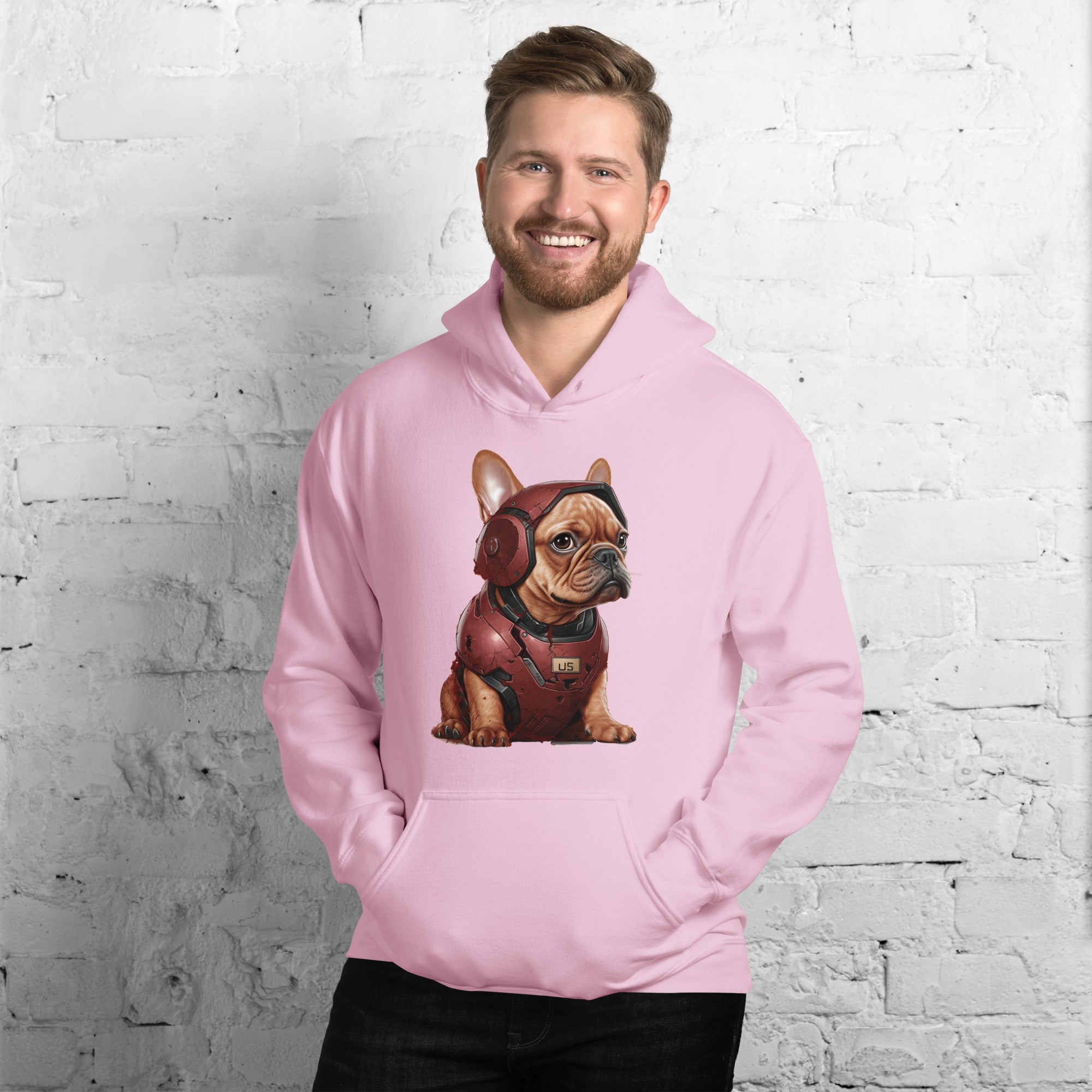 Frenchie Fanfare Unisex Hoodie: for the Ultimate for French Bulldogs-fadou