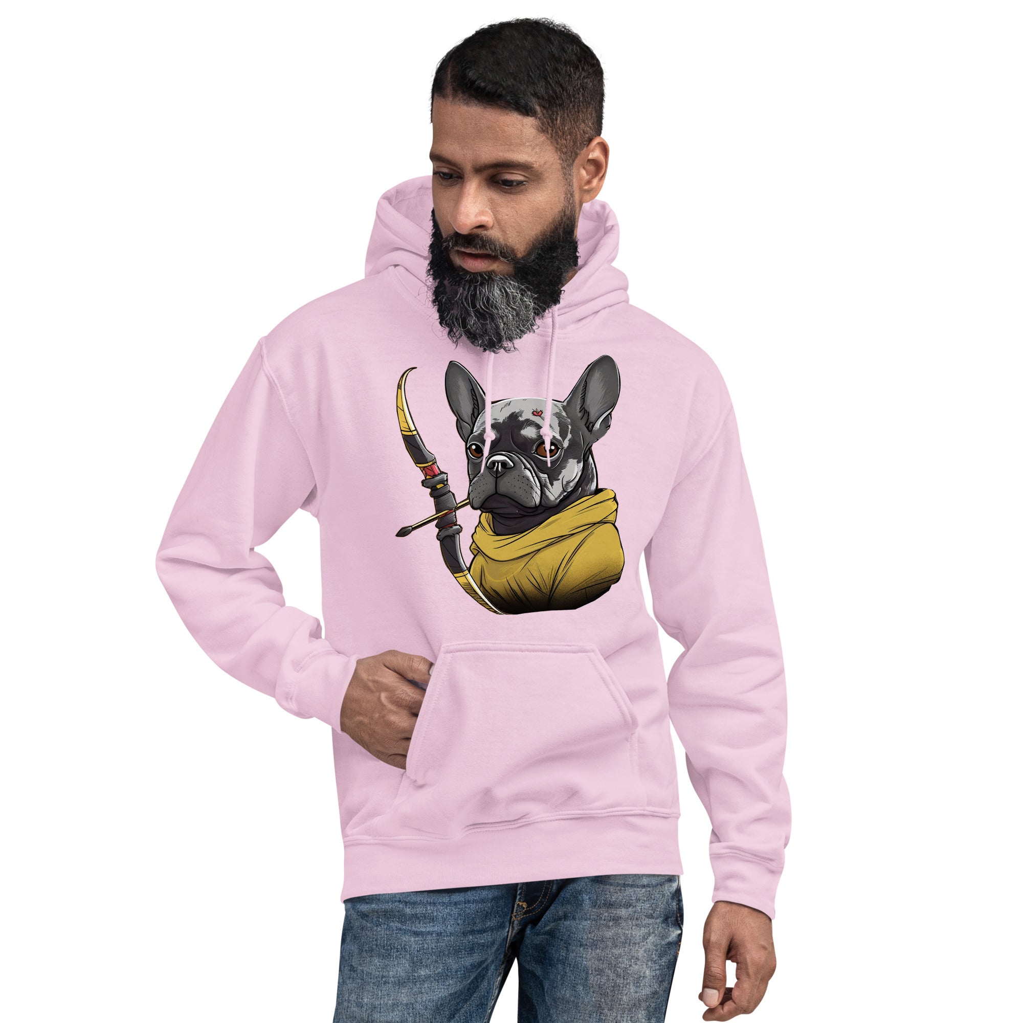 French Bulldog Soft Fleece Hoodie for Brachycephalic Dogs-fadou