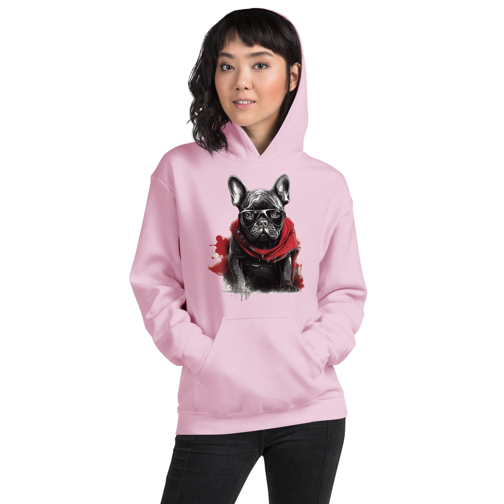 French Bulldog Warm Pet Sweatshirt for Flat-Face Breeds-fadou