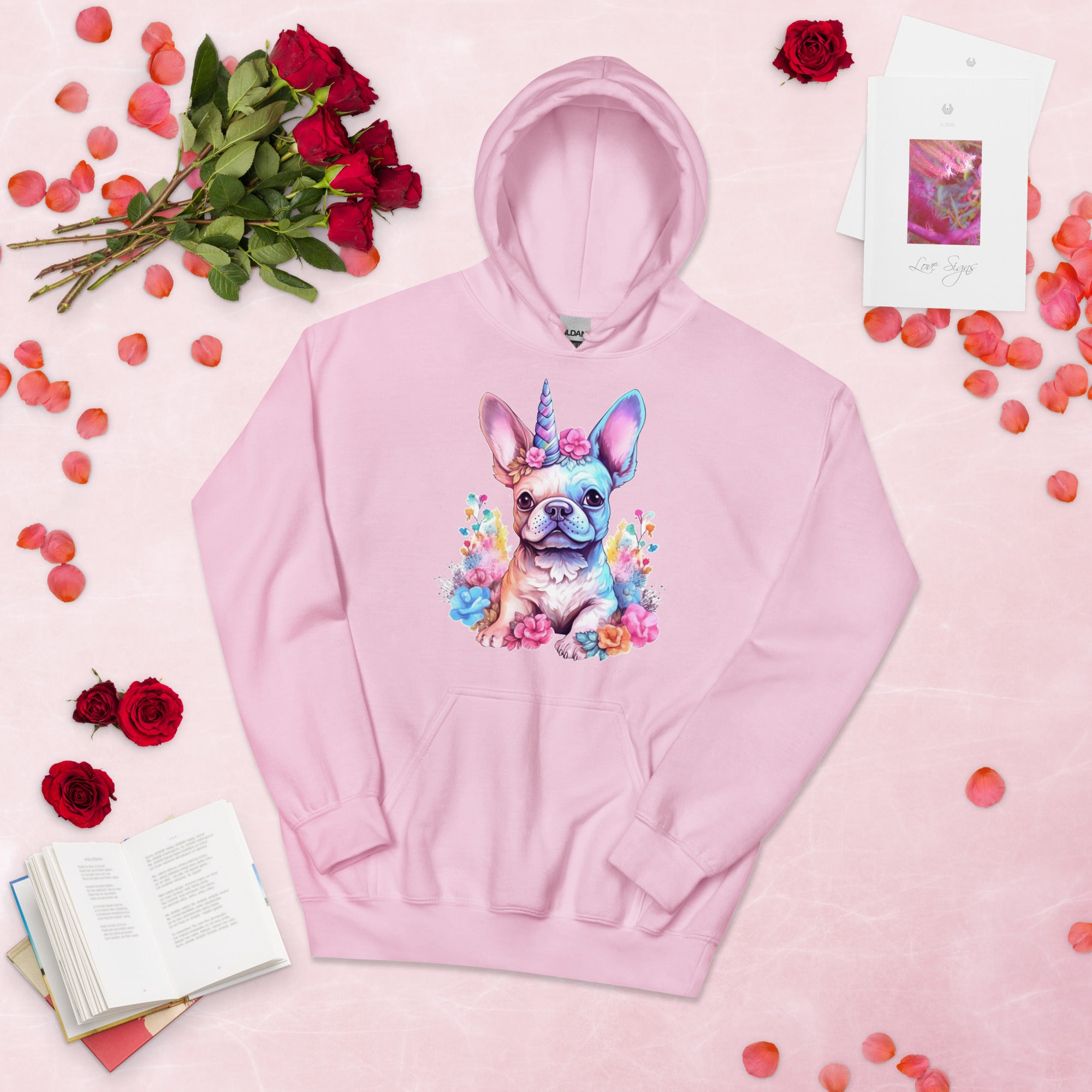 Unicorn French Bulldog Pet Sweatshirt for French Bulldogs-fadou