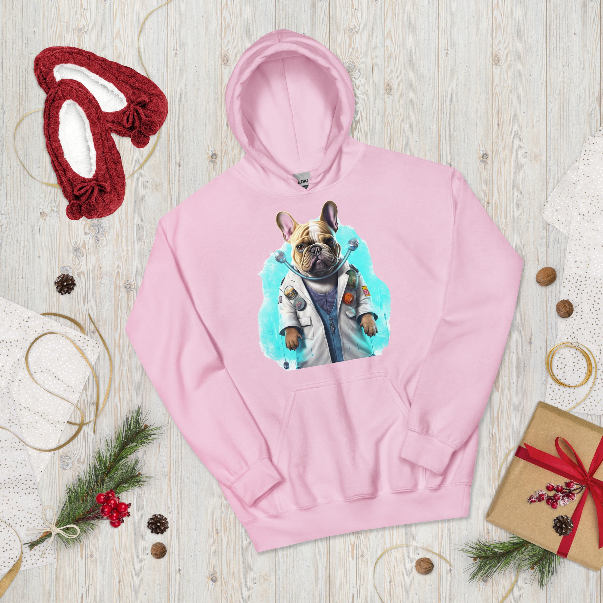 French Bulldog Warm Pet Sweatshirt for Brachycephalic Dogs-fadou