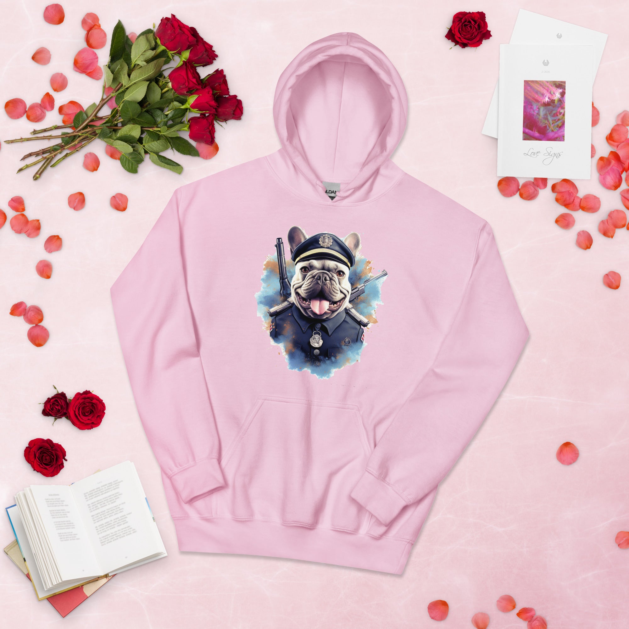 French Bulldog Unique Pet Sweatshirt for Travel Comfort-fadou