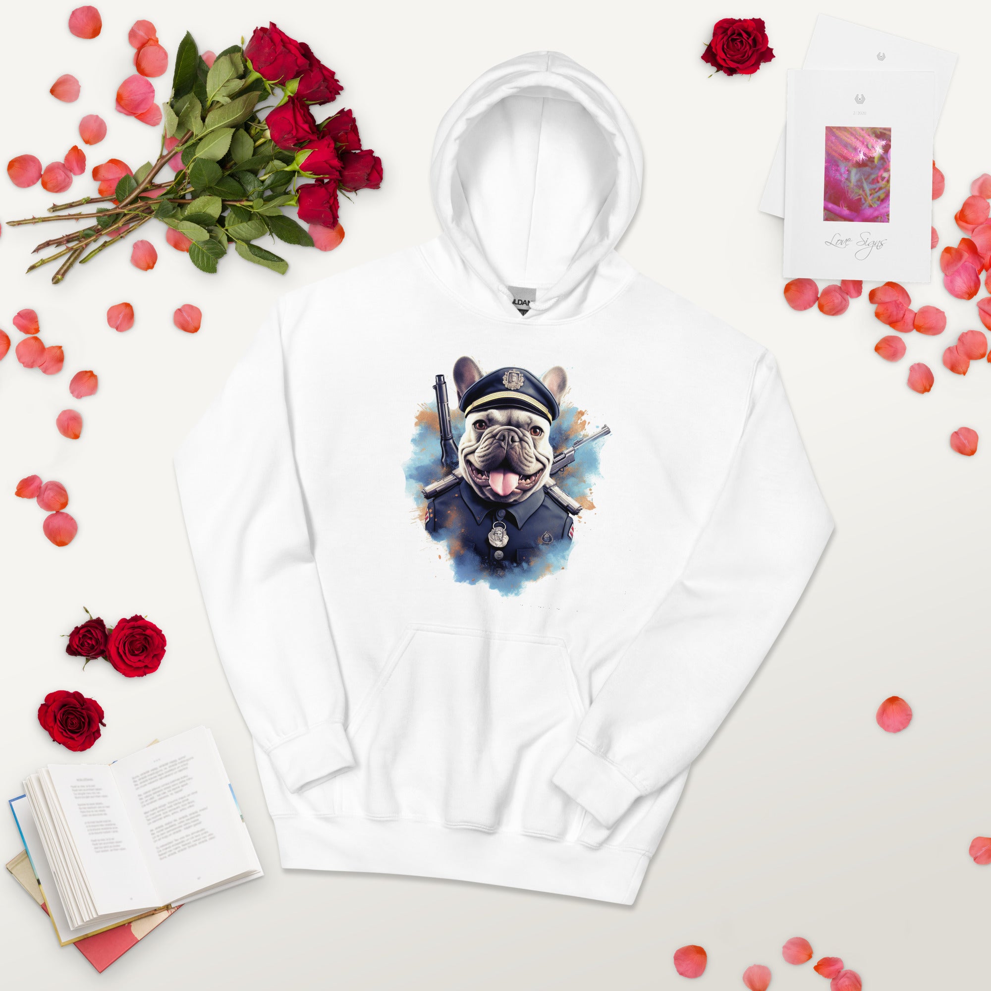 French Bulldog Unique Pet Sweatshirt for Travel Comfort-fadou