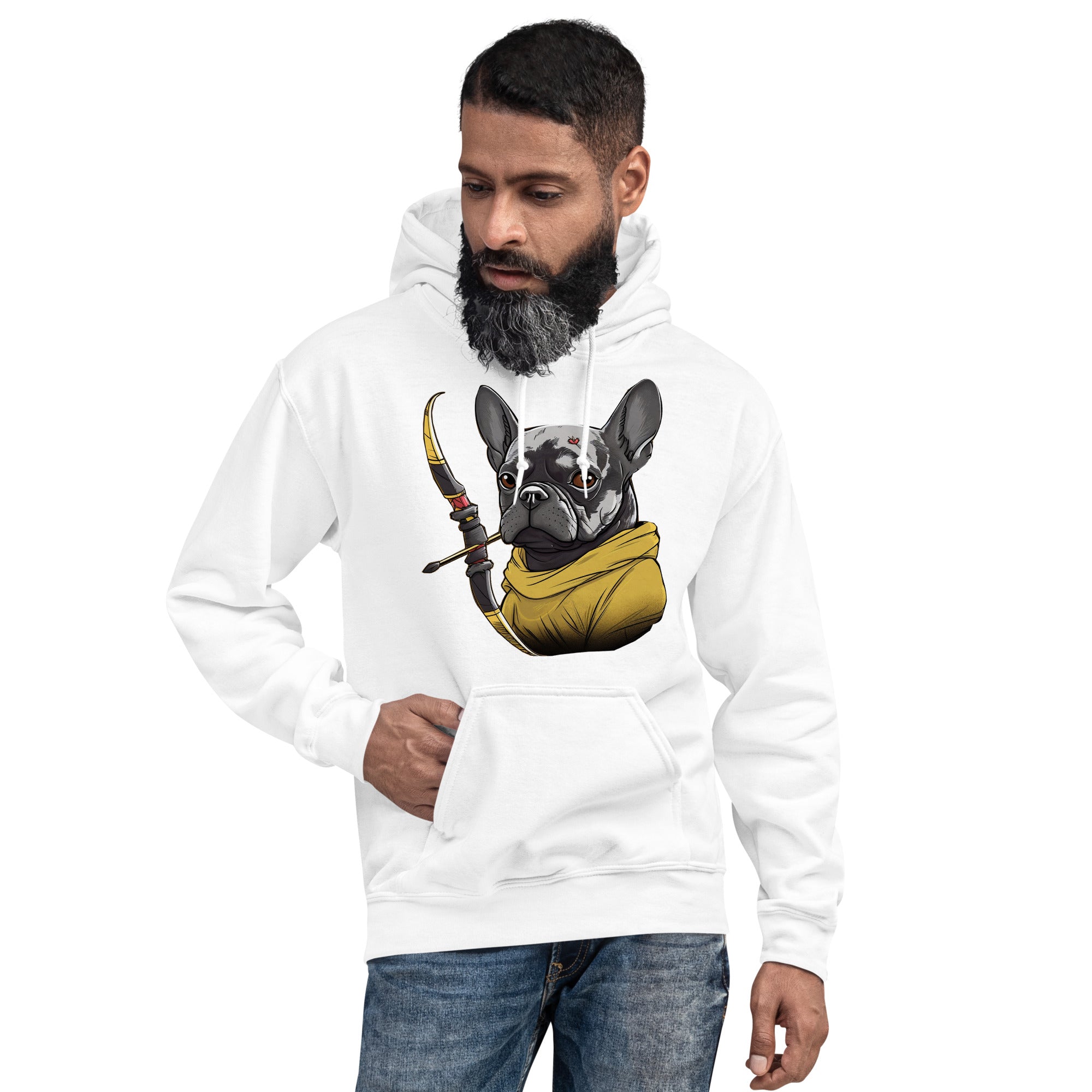 French Bulldog Soft Fleece Hoodie for Brachycephalic Dogs-fadou