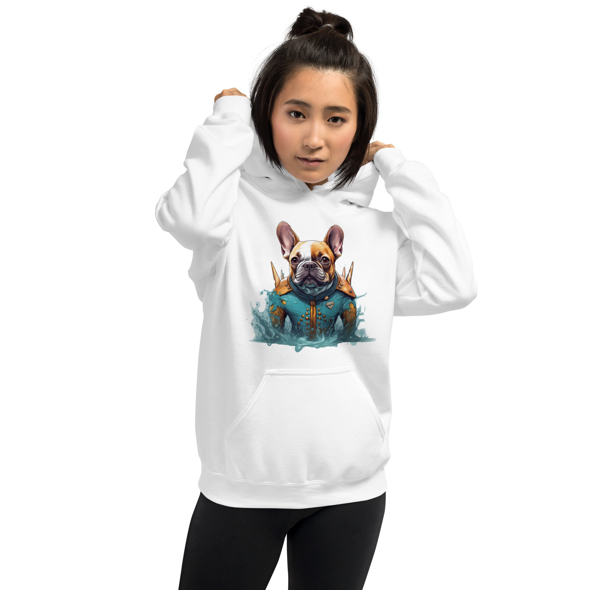 Frenchie Comfortable Pet Sweatshirt for Training Sessions-fadou