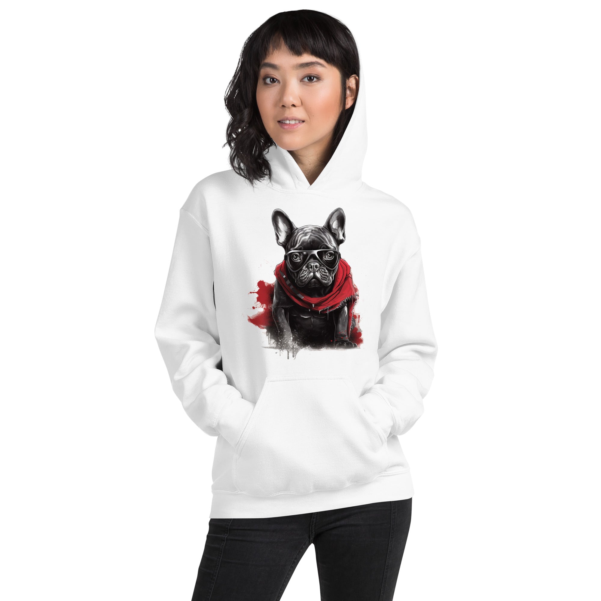 French Bulldog Warm Pet Sweatshirt for Flat-Face Breeds-fadou