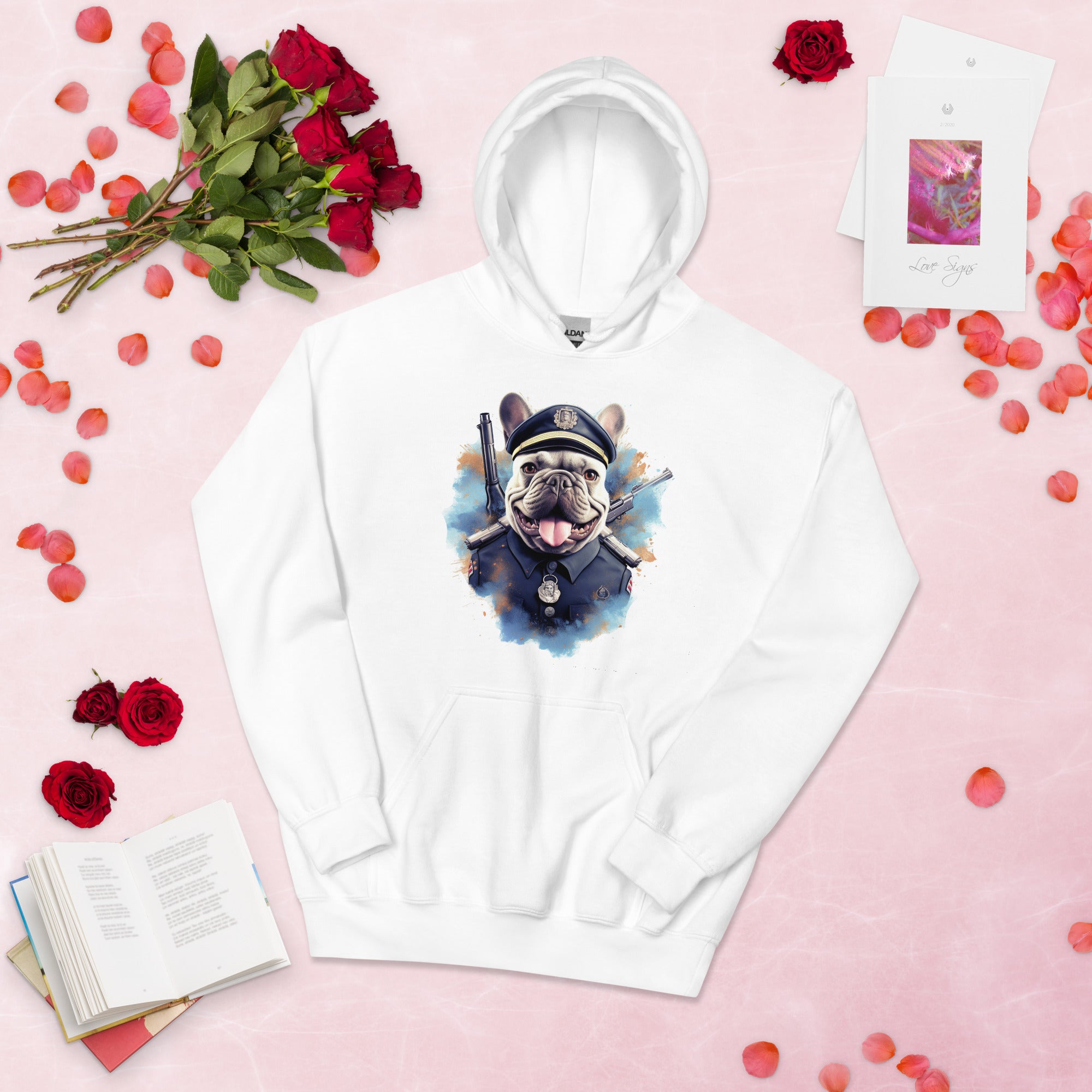 French Bulldog Unique Pet Sweatshirt for Travel Comfort-fadou