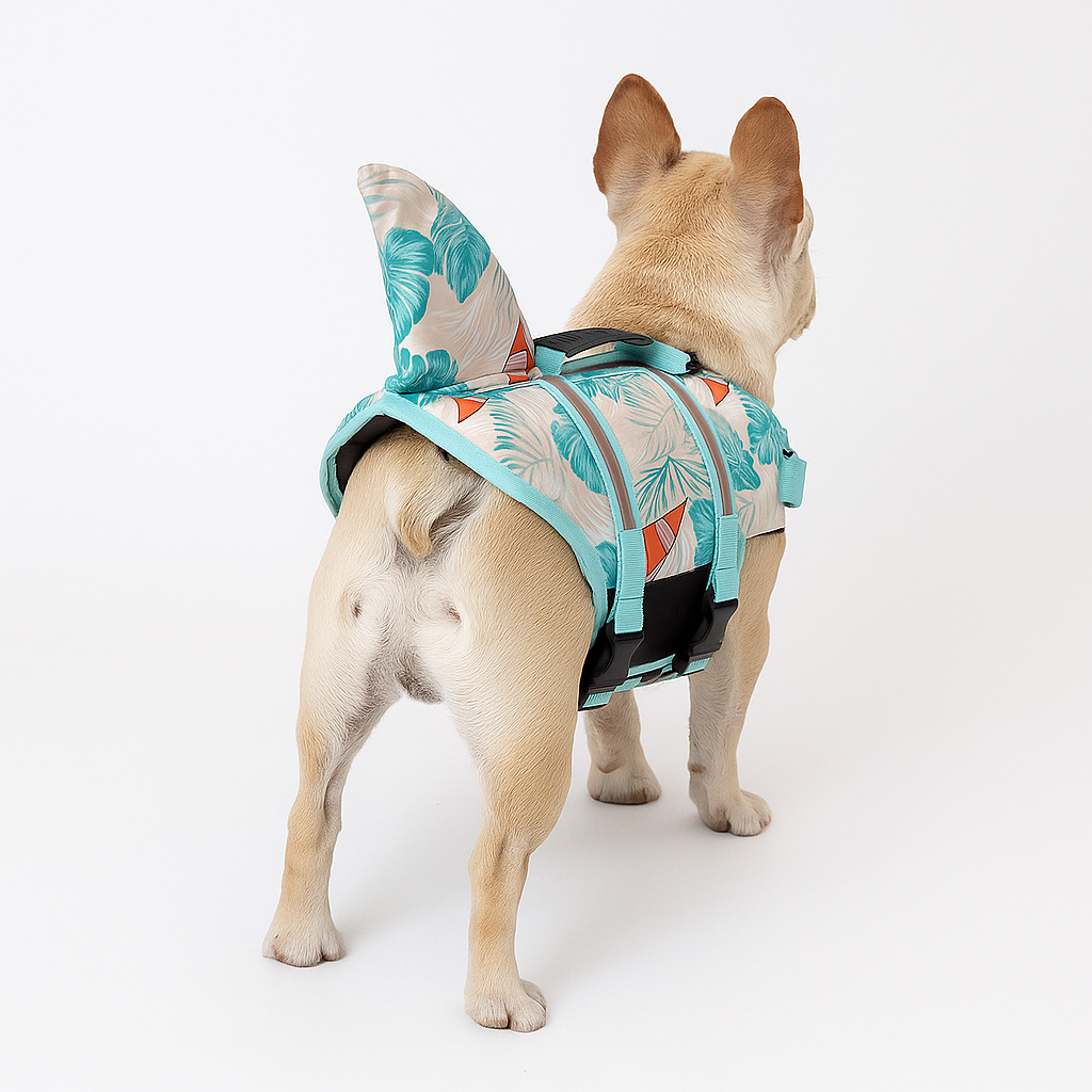 French Bulldog Summer Chest Harness for Flat-Face Breeds-fadou