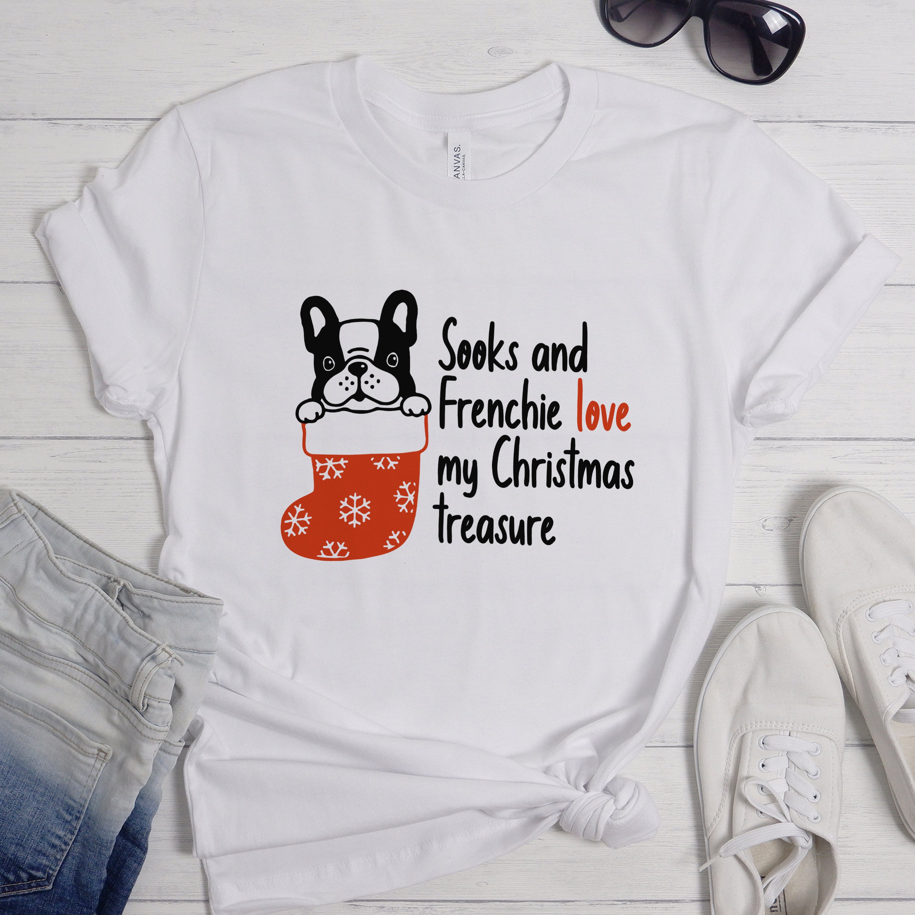 Frenchie Ans Socks - Unisex T-Shirt for Training Sessions-fadou