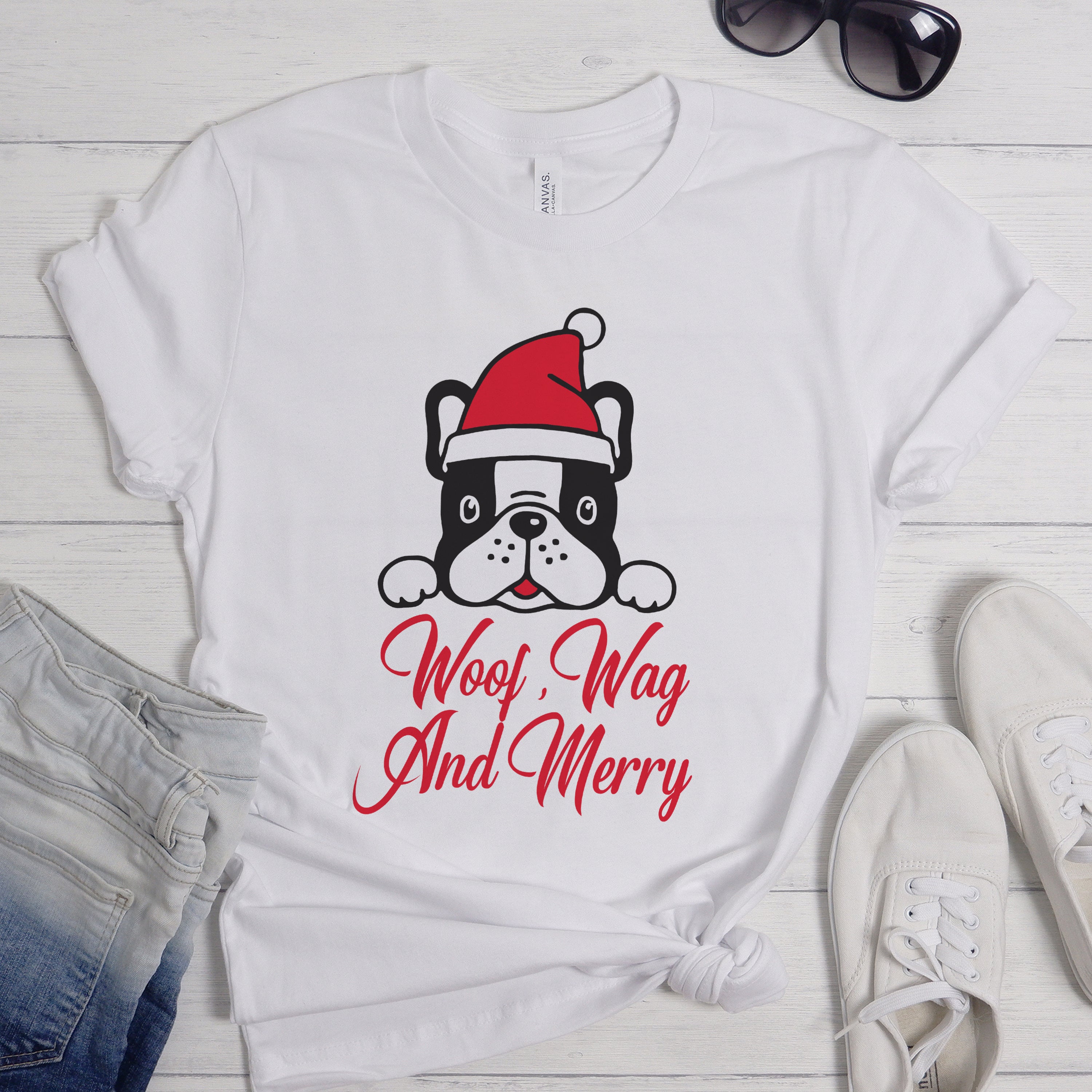Ideal Festive Gift - Unisex T-Shirt for Dog Lovers and Owners-fadou