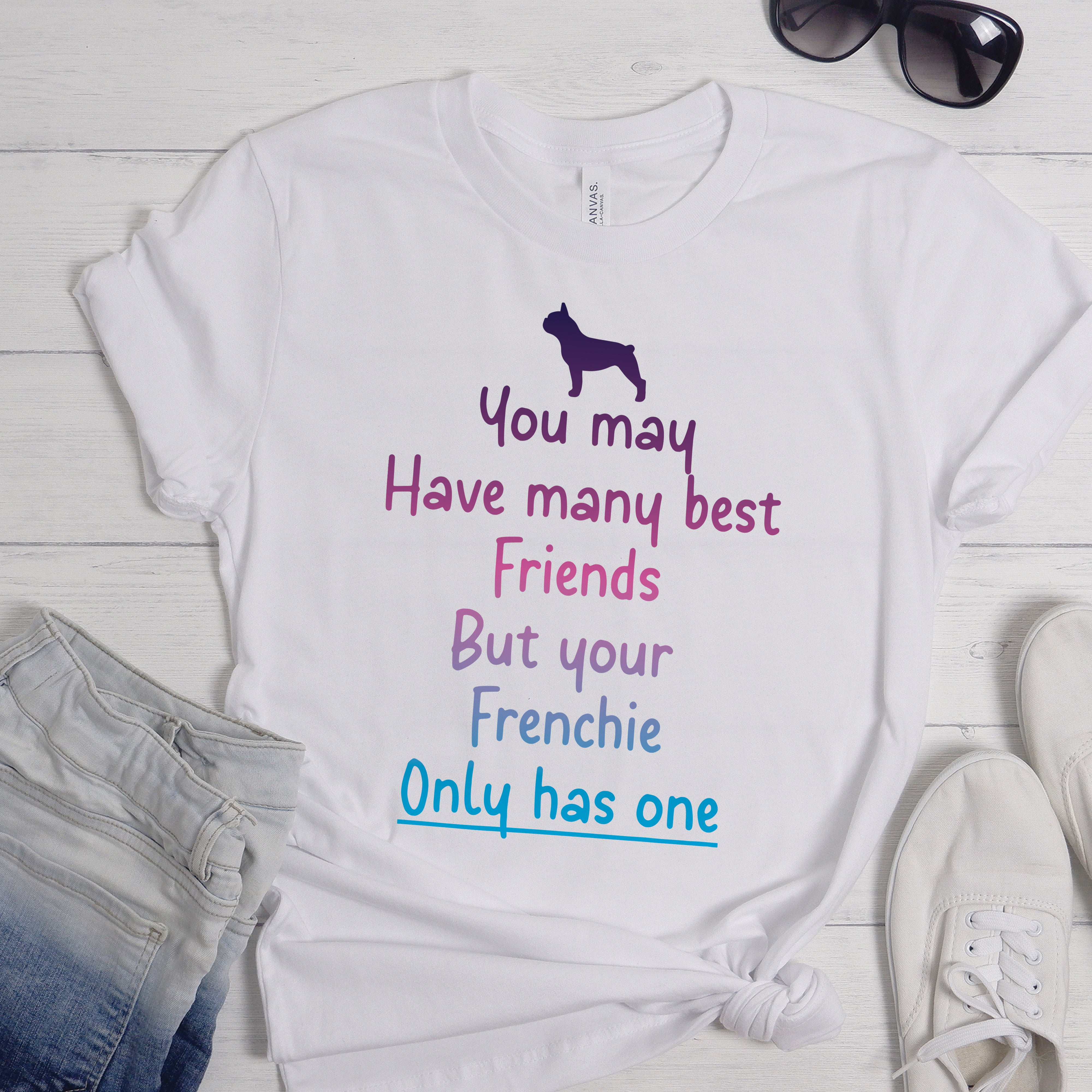 Frenchie Devotion - Unisex T-Shirt for Frenchie Enthusiasts-fadou