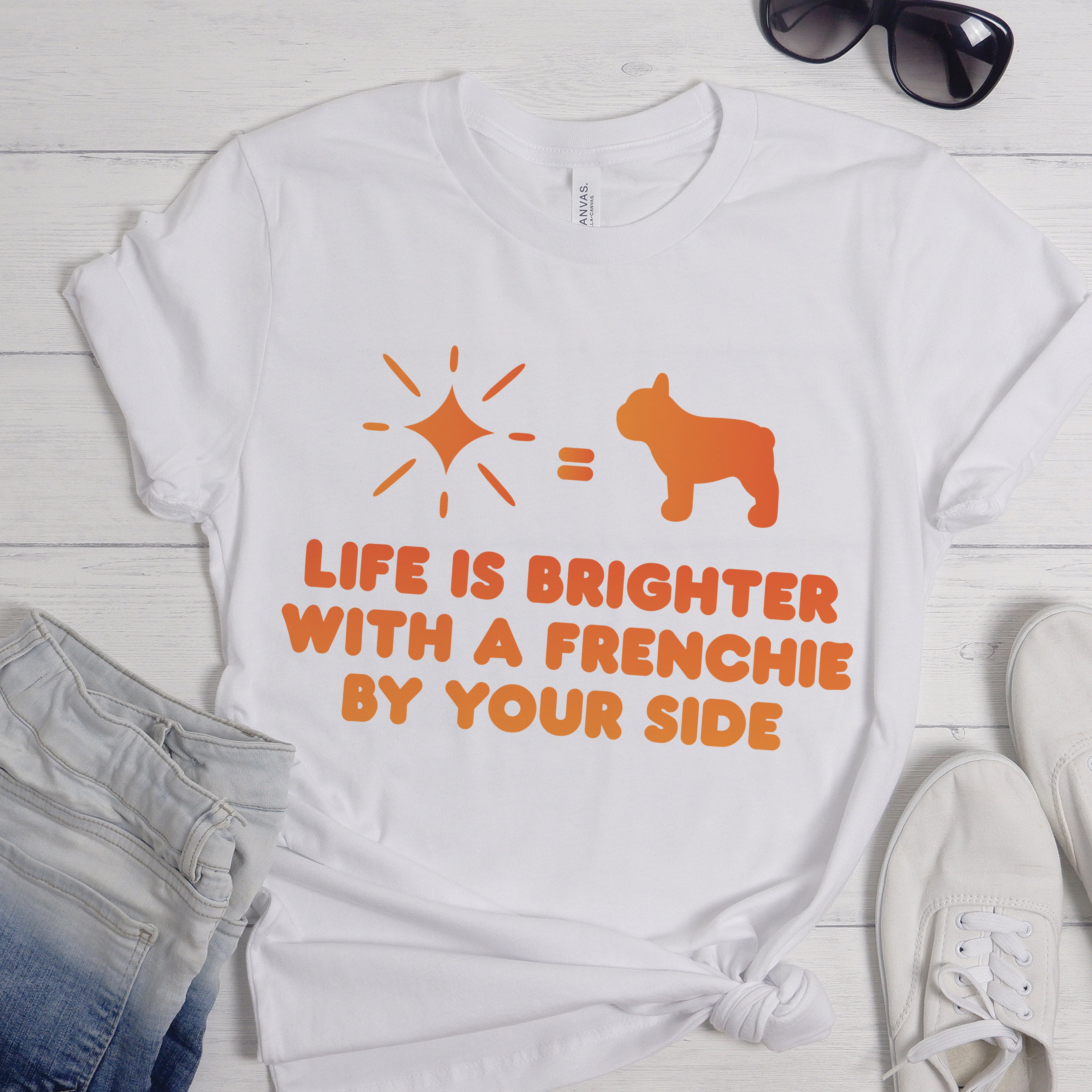 Frenchie Lovers' Fashion - Unisex T-Shirt for Pet Culture-fadou